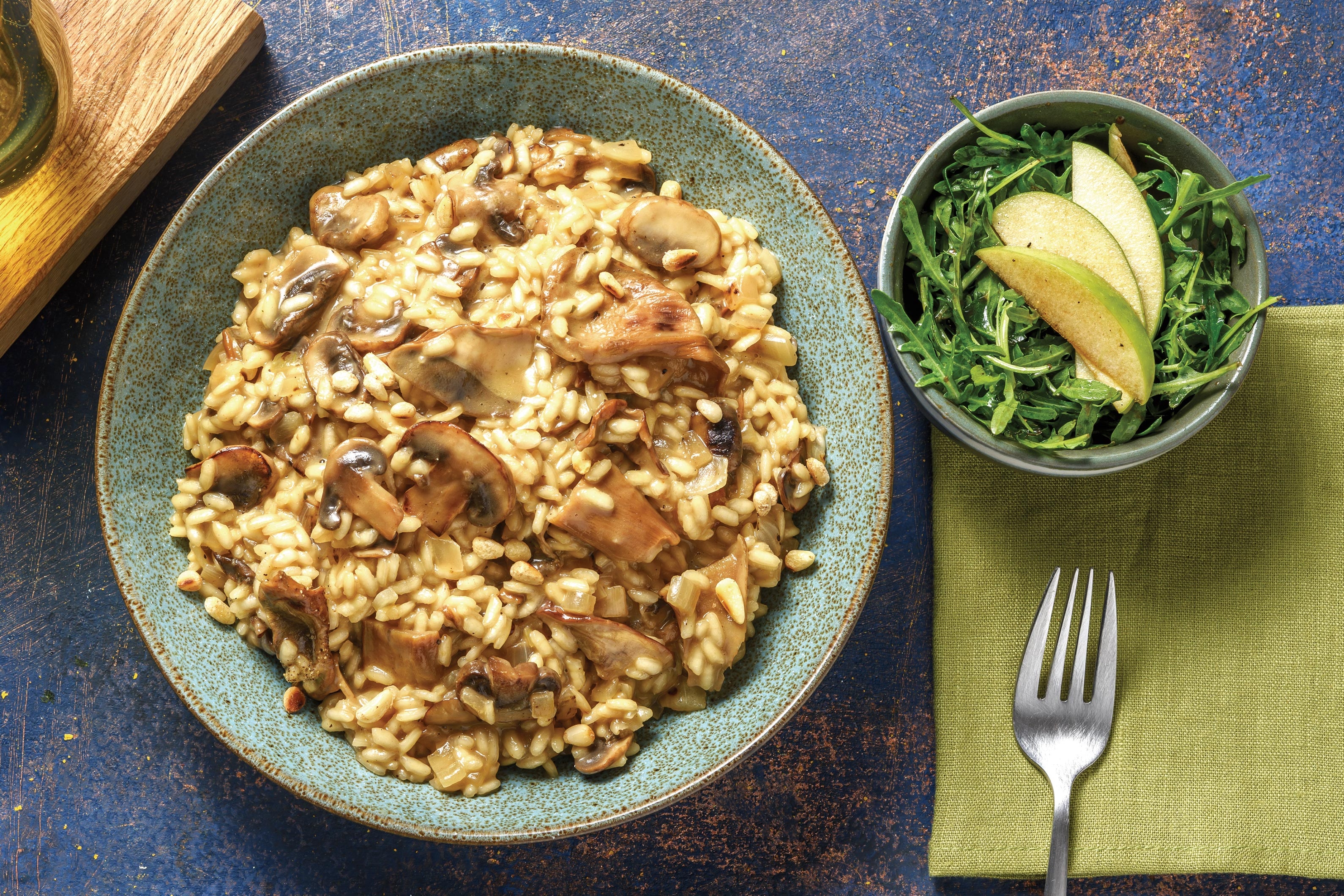 Baked Mushroom Risotto