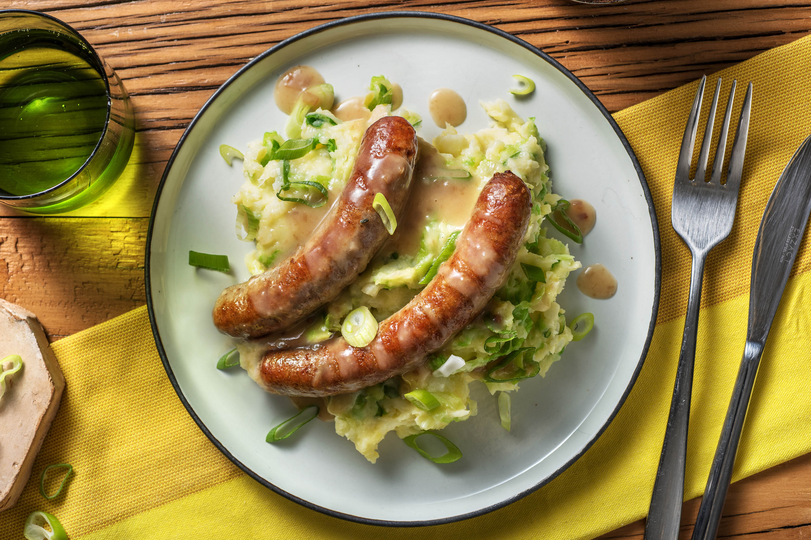 Pork and Caramelised Onion Sausages