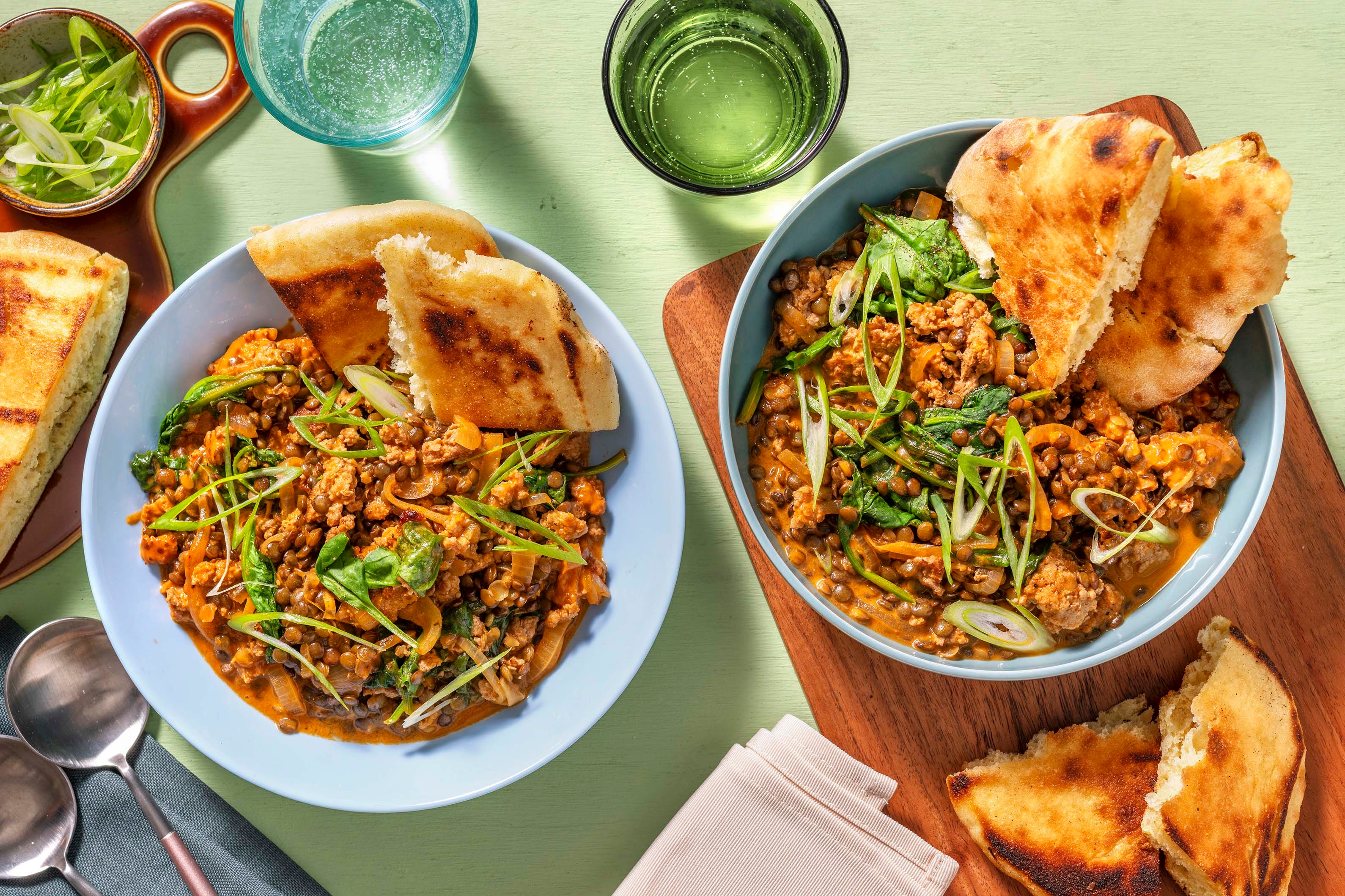 Pork and Lentil Curry