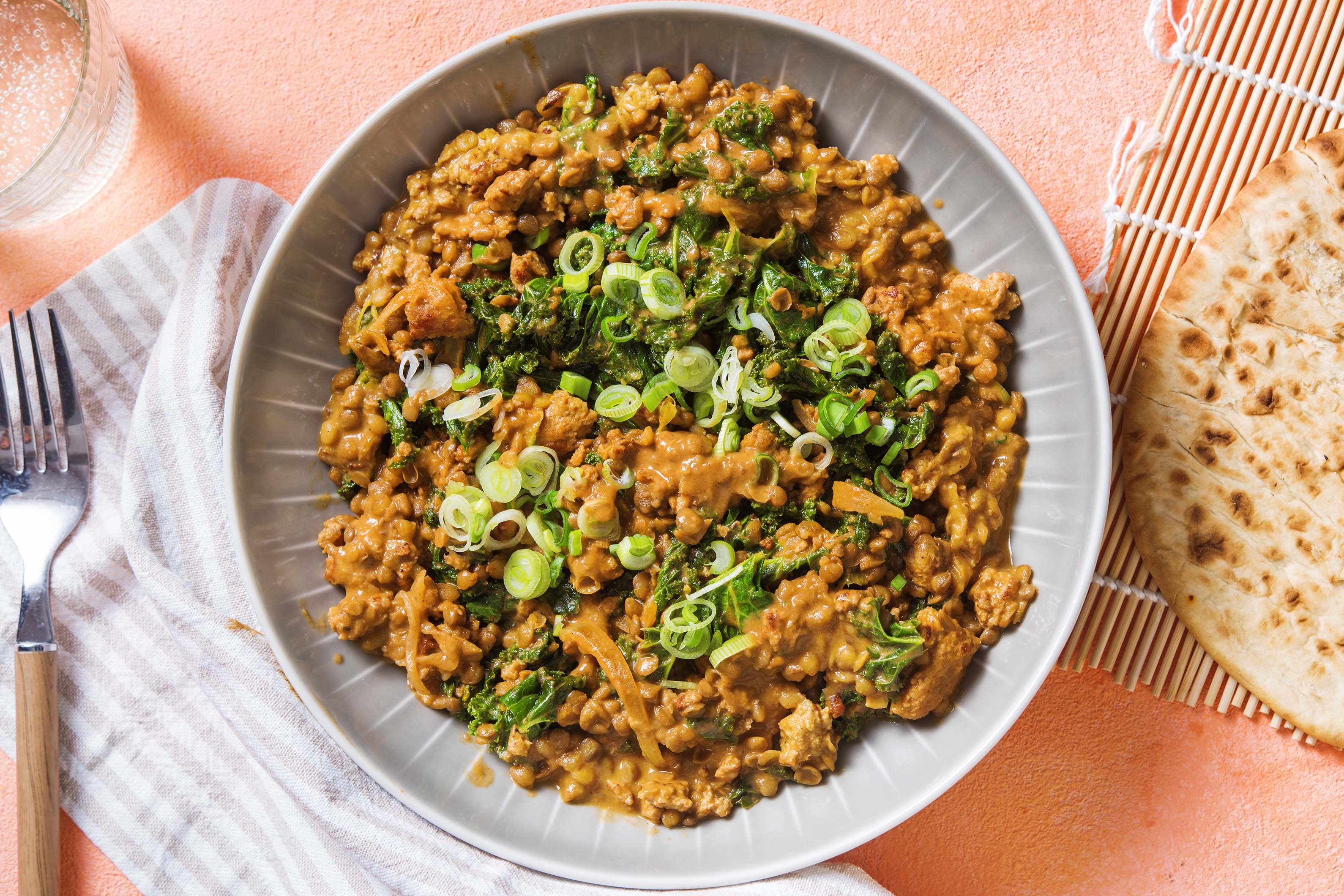 Pork and Lentil Curry