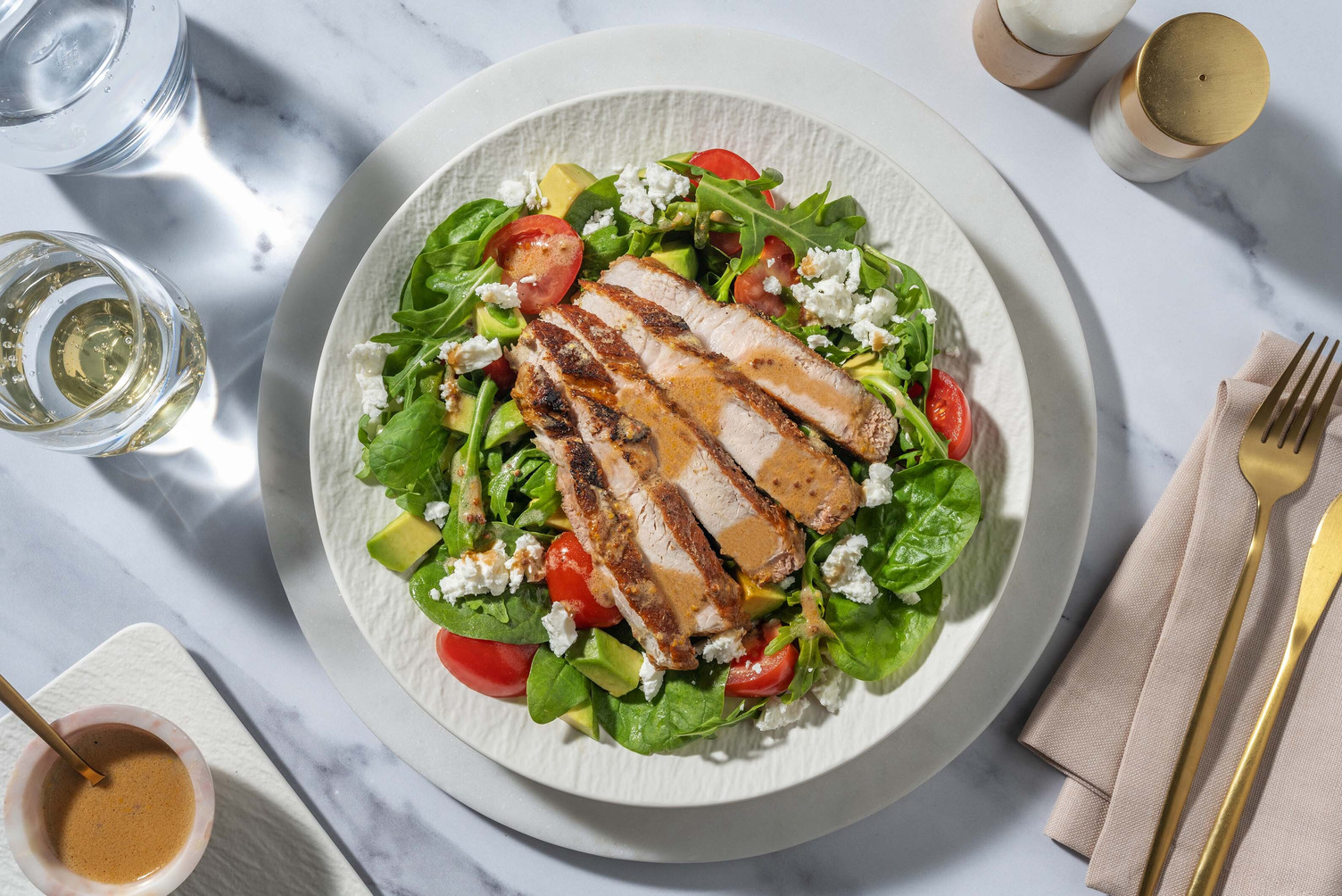 Pork Chops and Creamy Mustard Sauce
