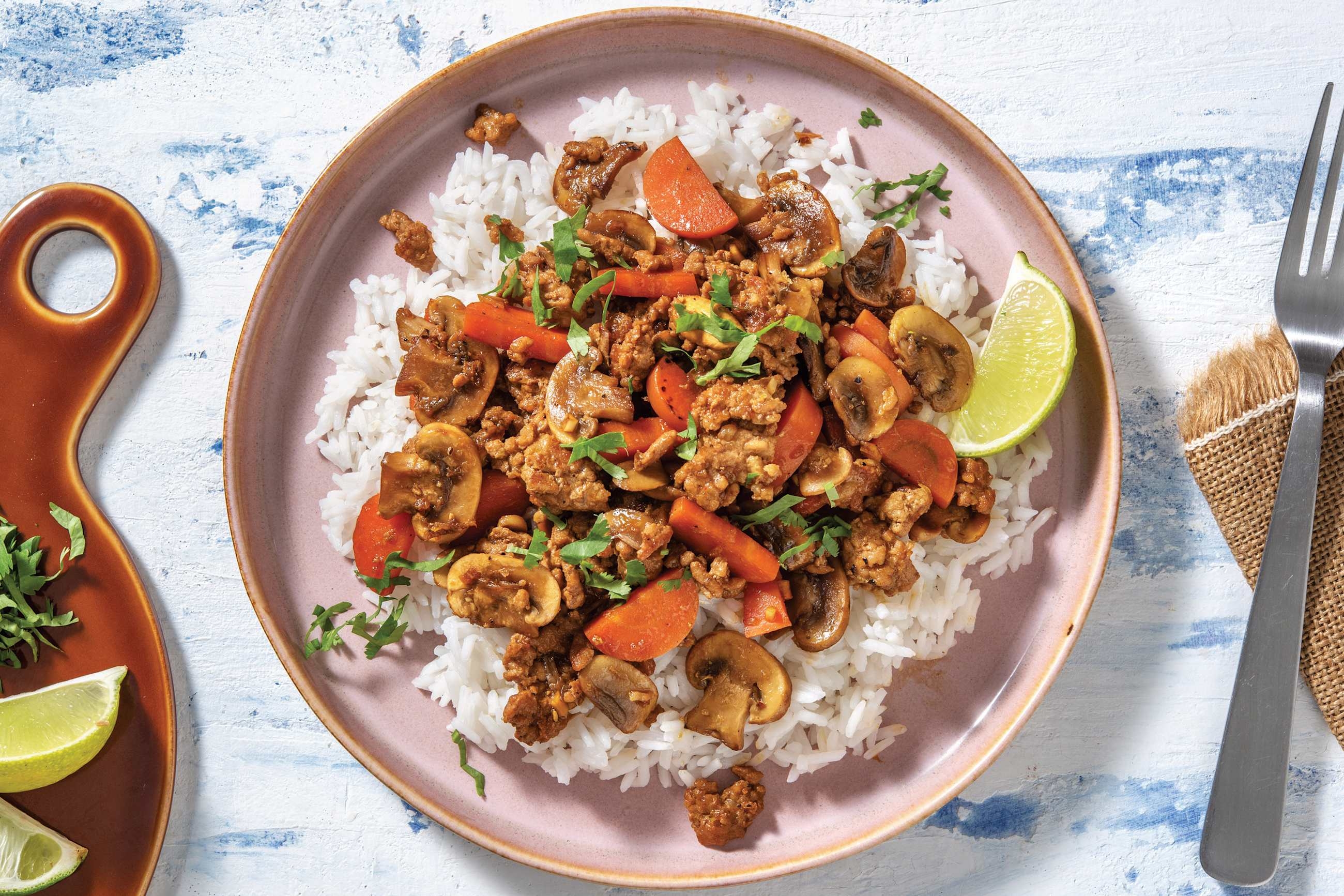 Pork & Mushroom Stir-Fry