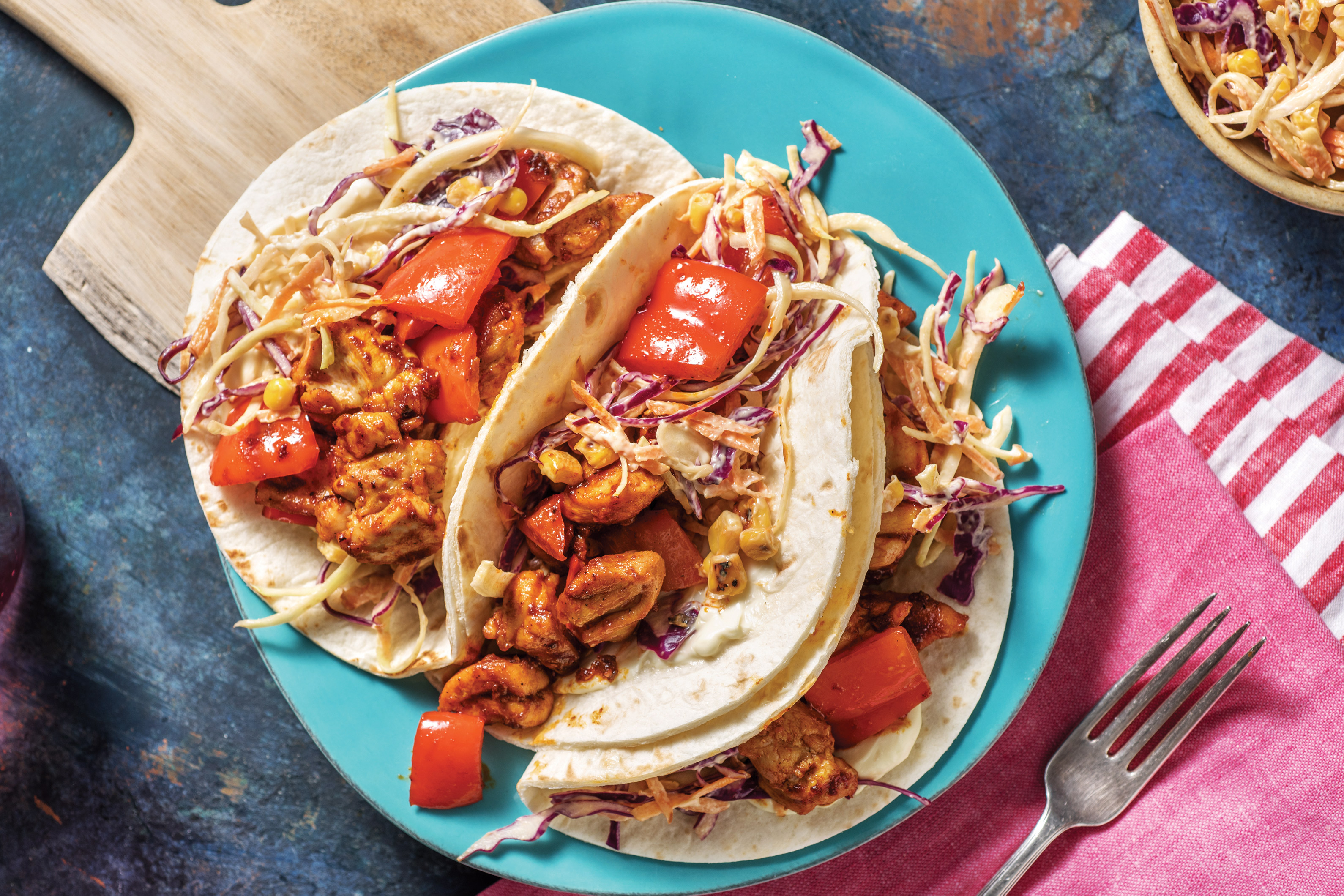 Portuguese Chicken Tacos