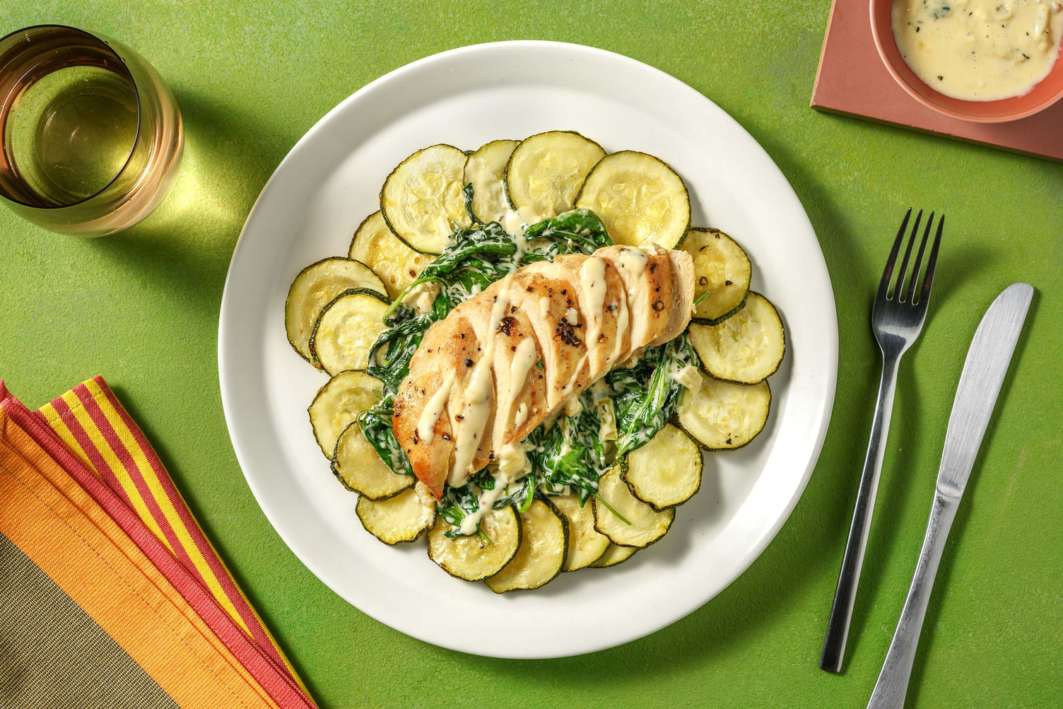 Double Chicken Florentine