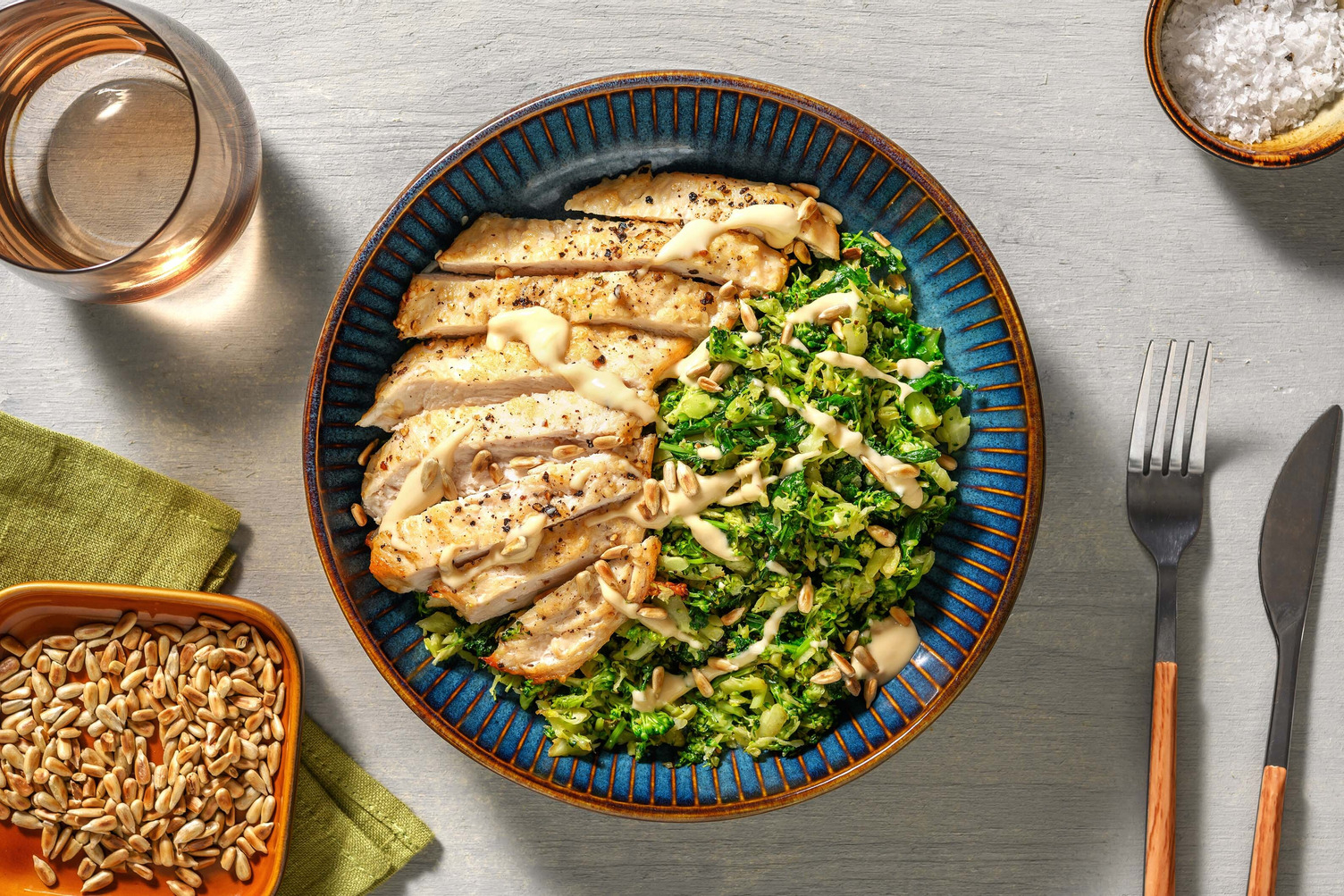 Tahini Drizzled Chicken