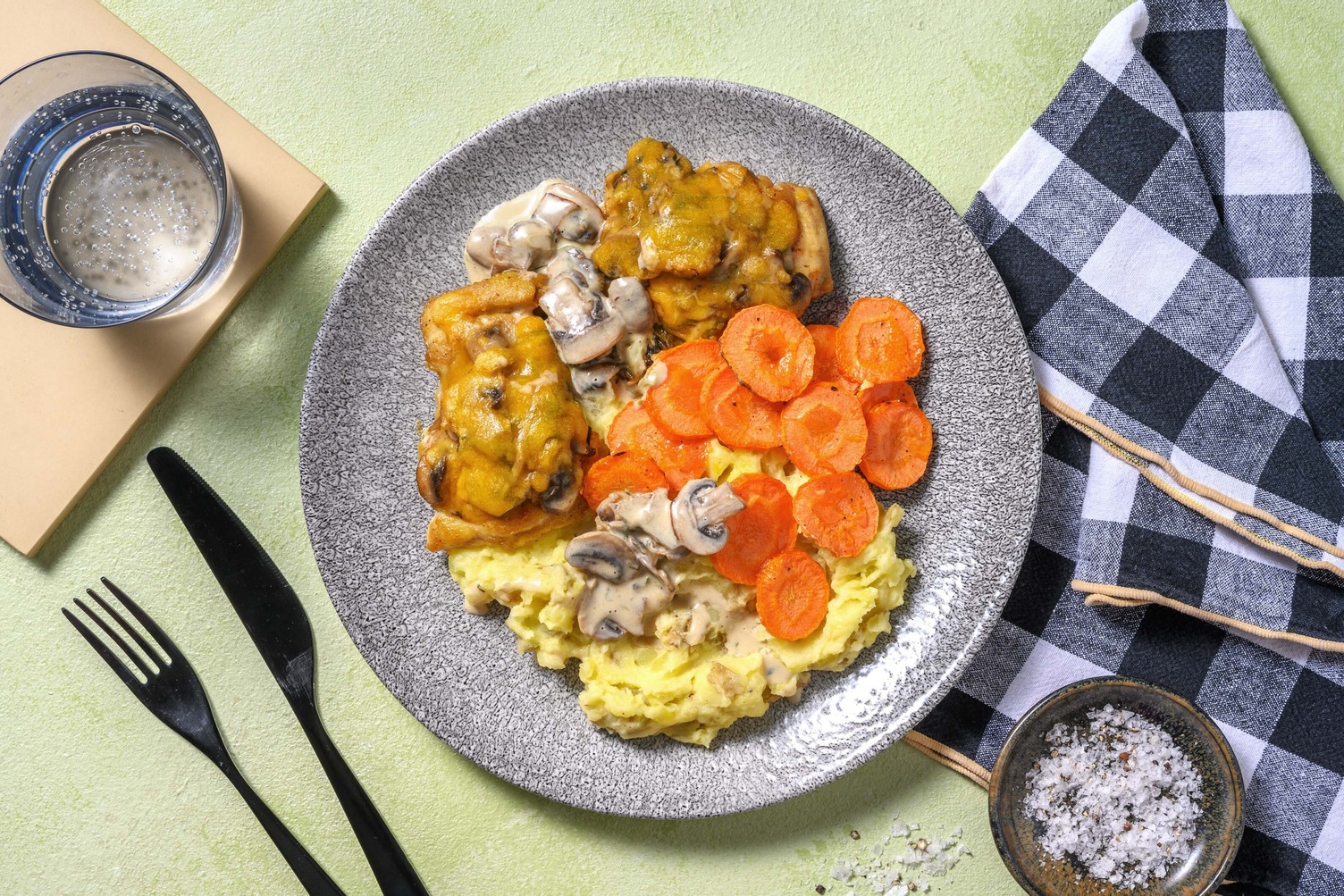 Carb Smart Cheesy Smothered Chicken