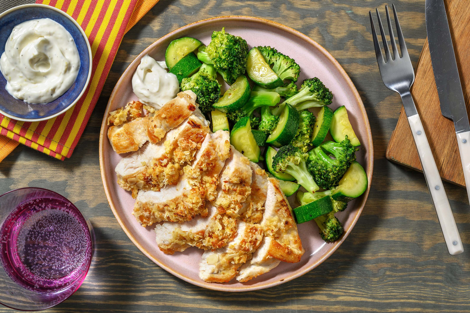 Carb Smart Almond Chicken