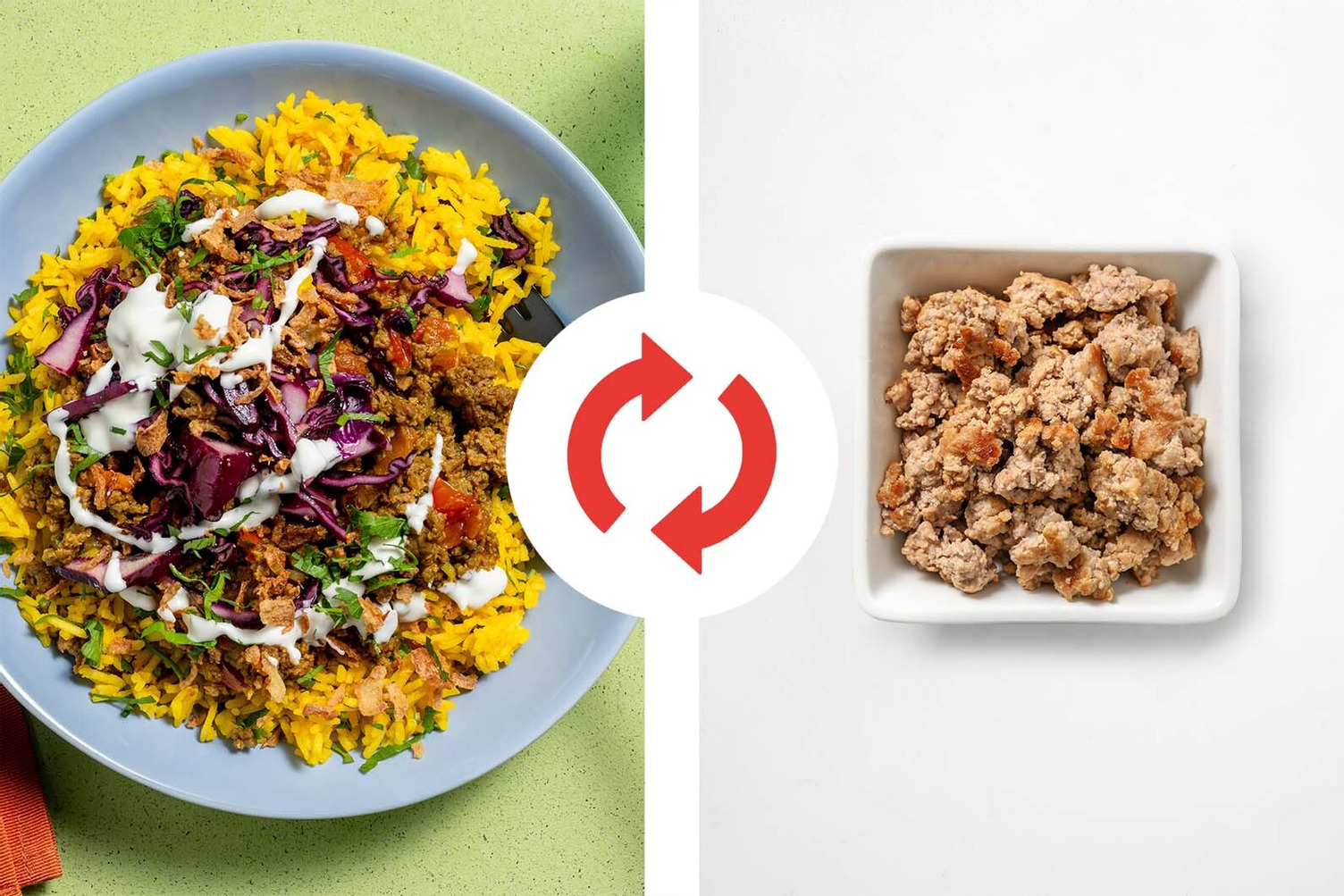 Shawarma-Spiced Chicken & Golden Rice
