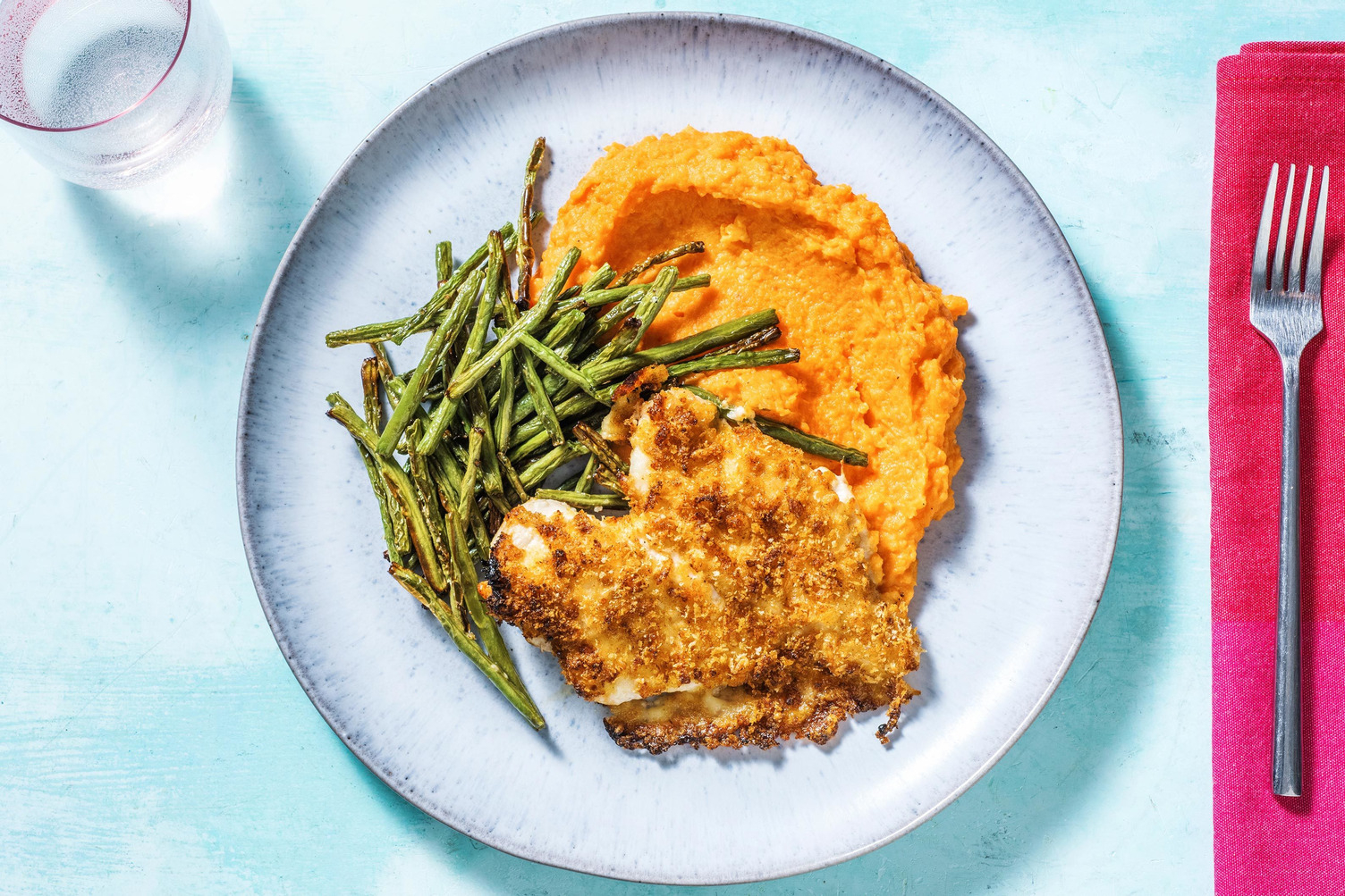 Cheddar-Crusted Chicken
