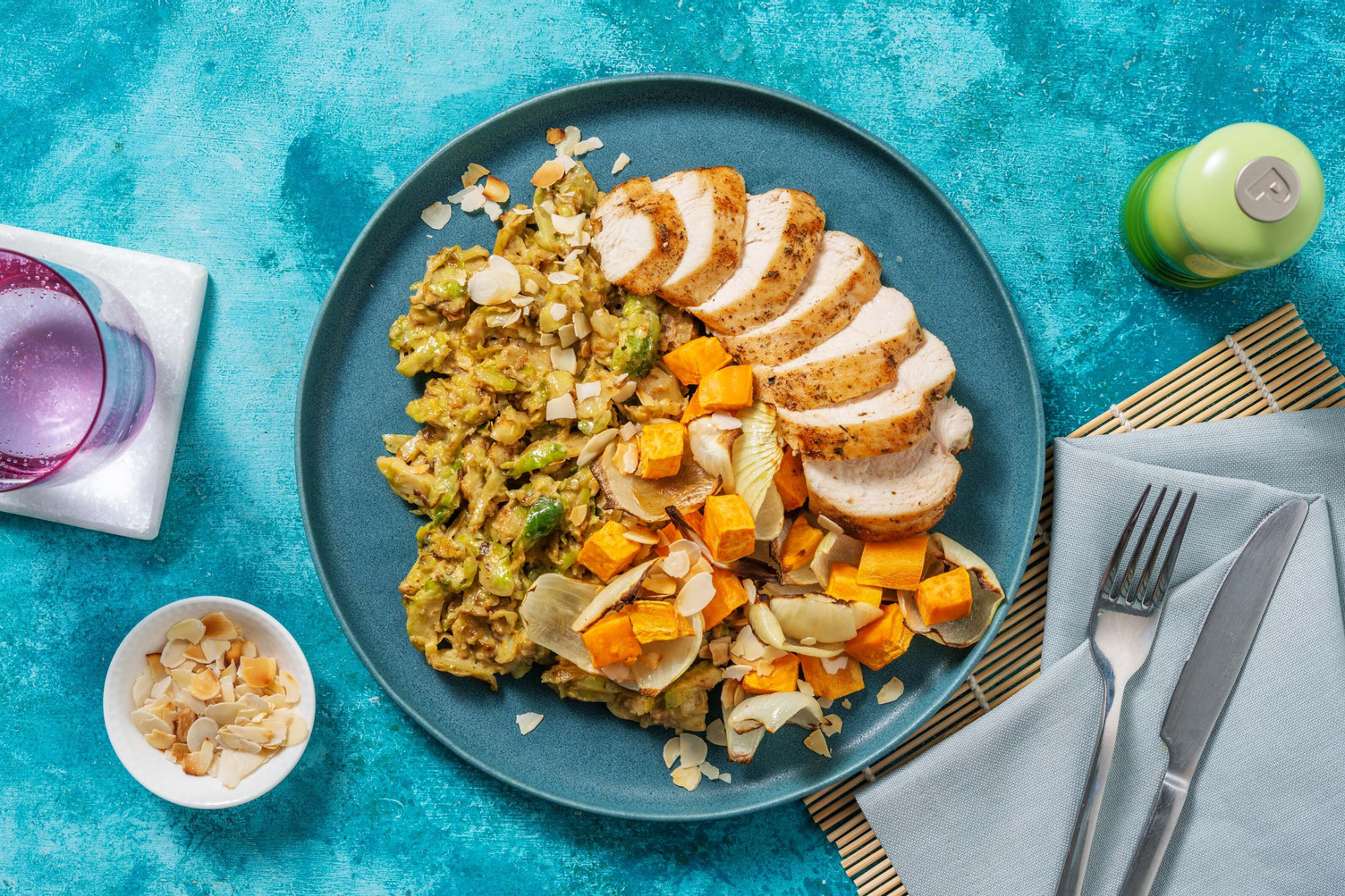 Poulet et patates douces