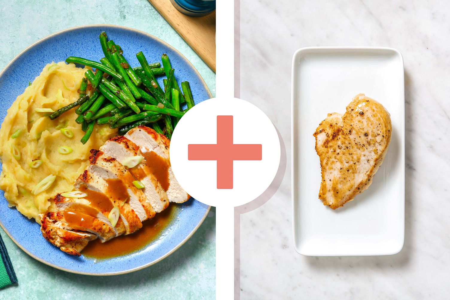 Poulet fermier double