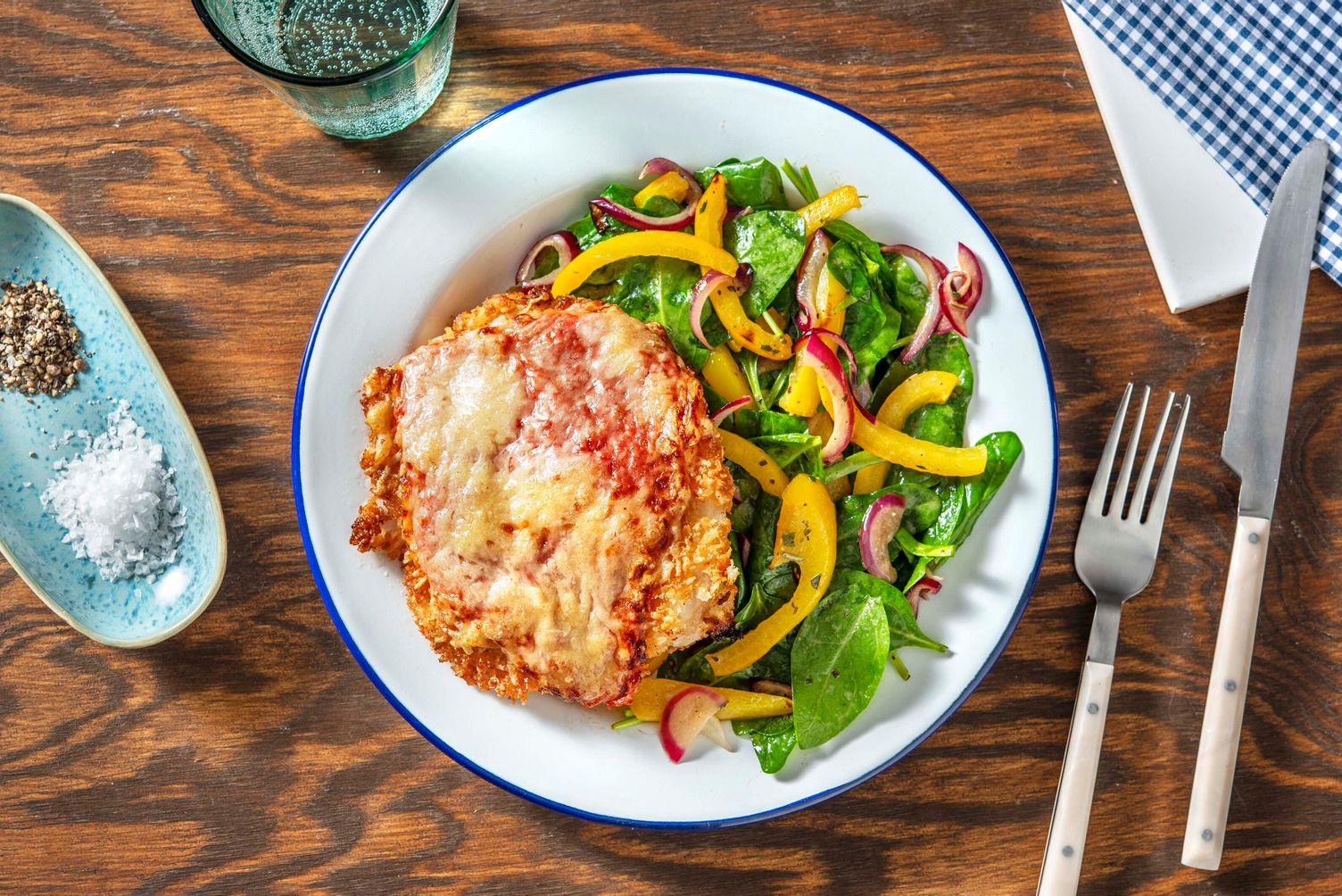 Crispy Chicken Parmigiana
