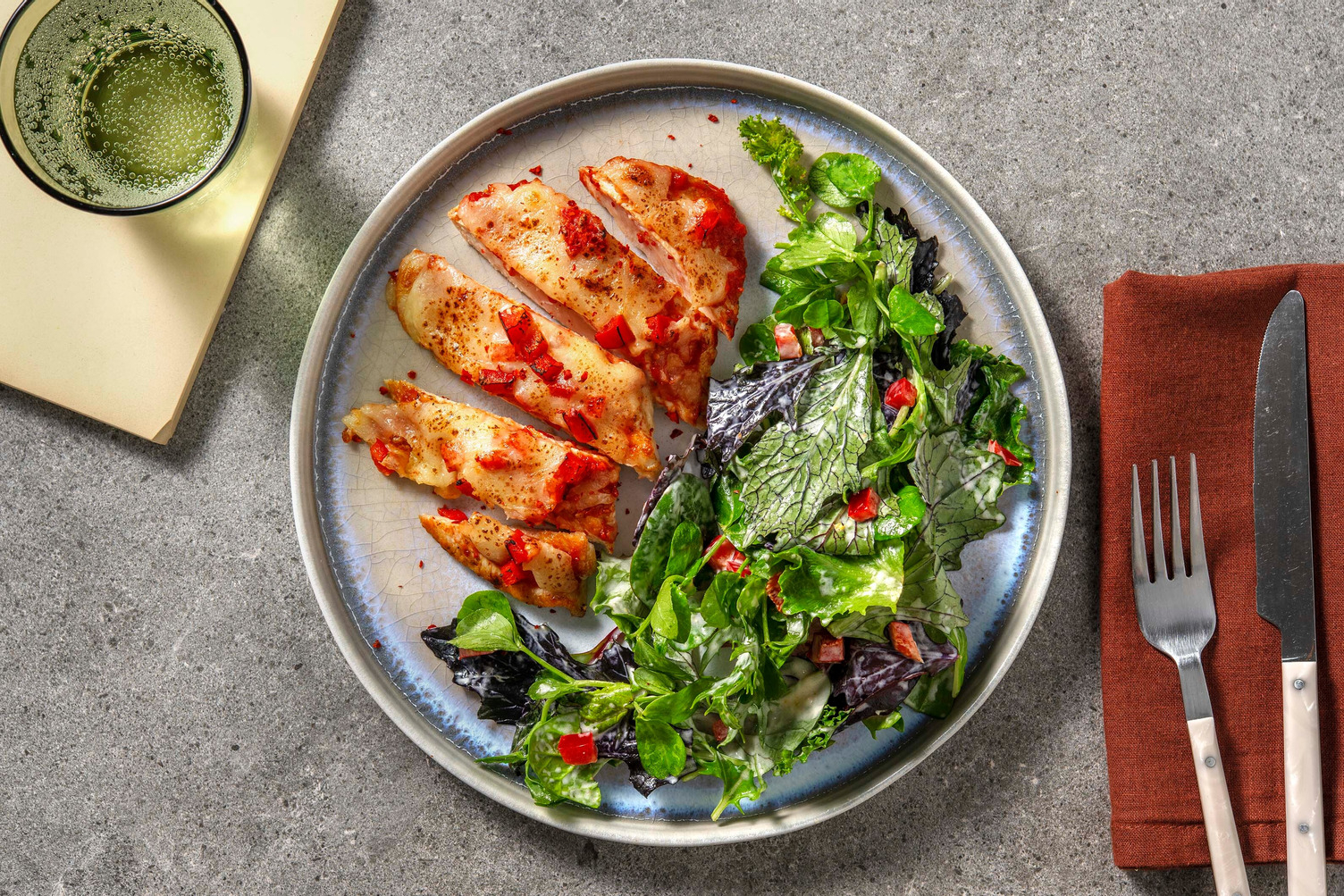 Carb Smart Pizza-Style Chicken