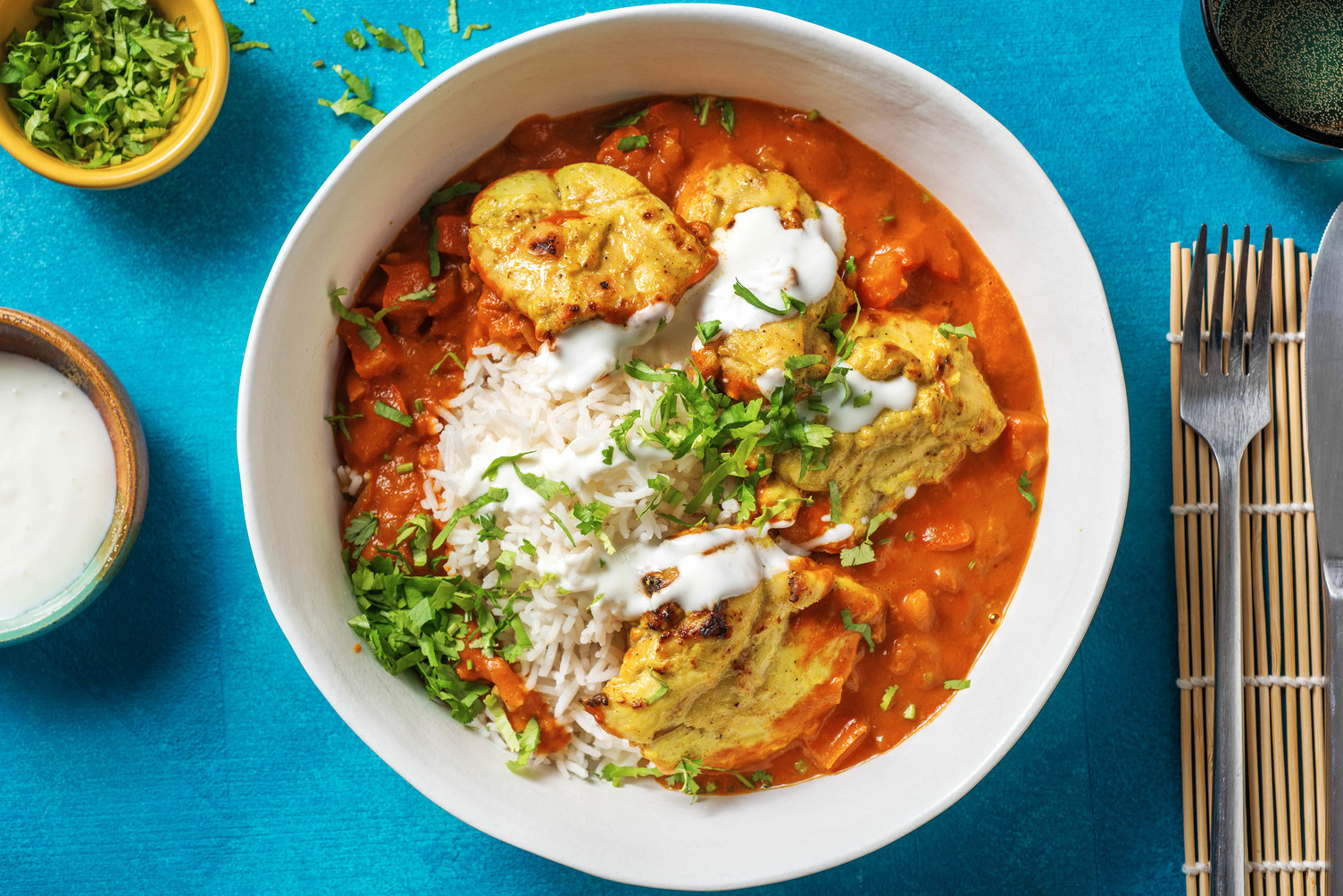 Poulet tikka masala au yaourt