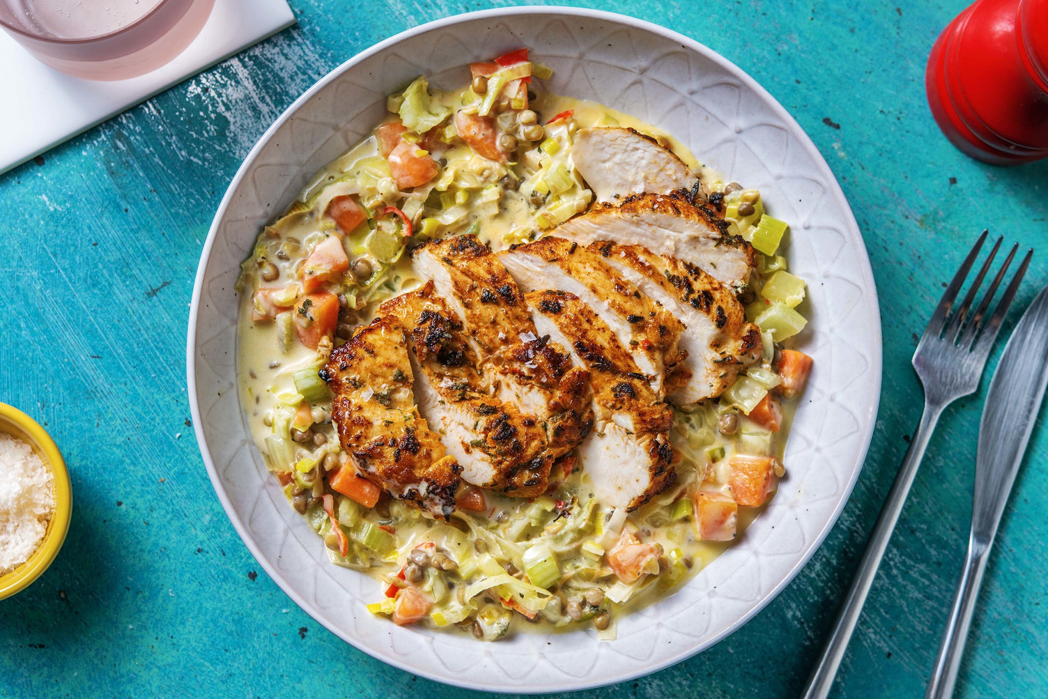 Pouletbrust in Thymian-Marinade