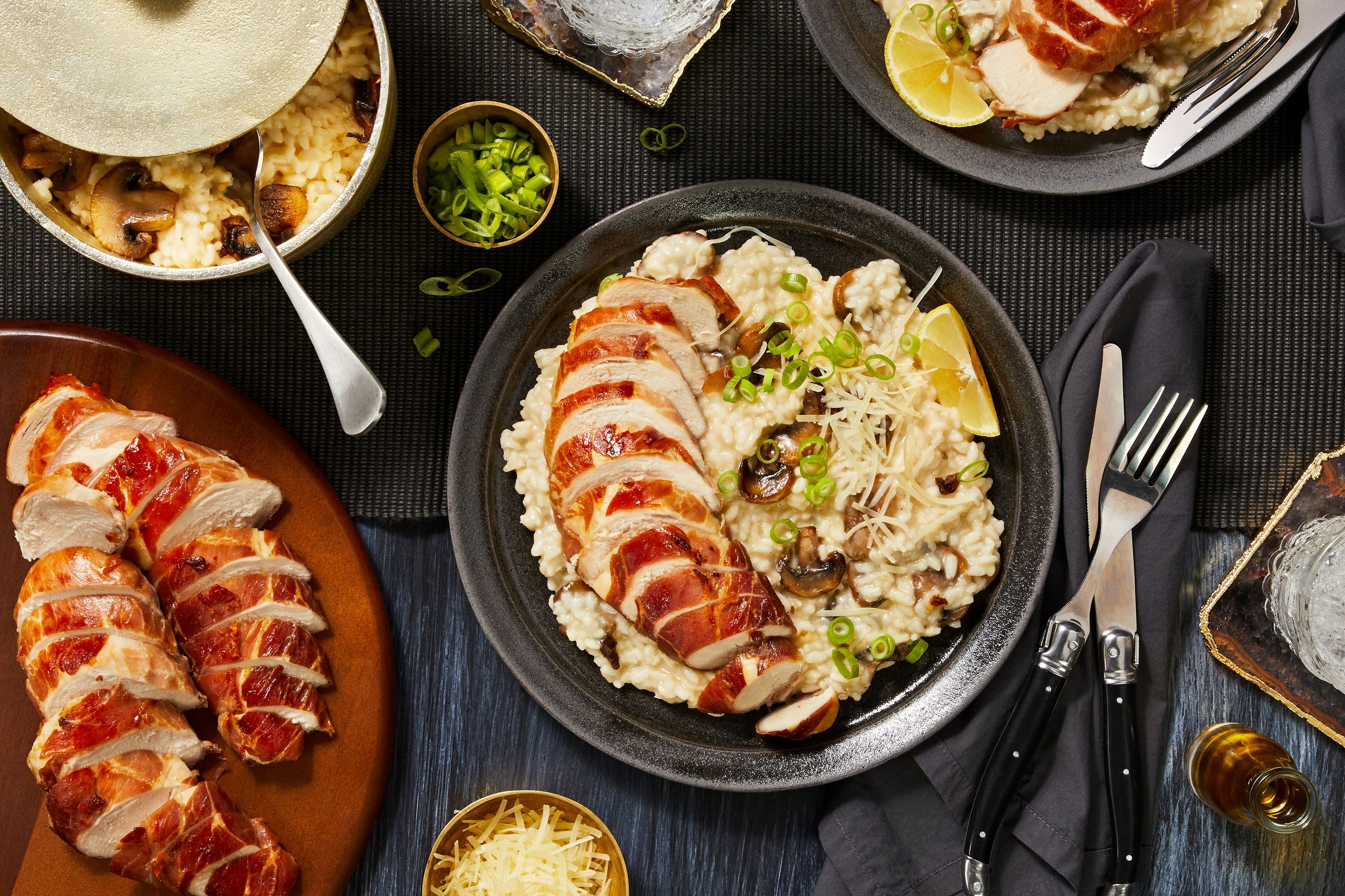 Prosciutto-Wrapped Chicken