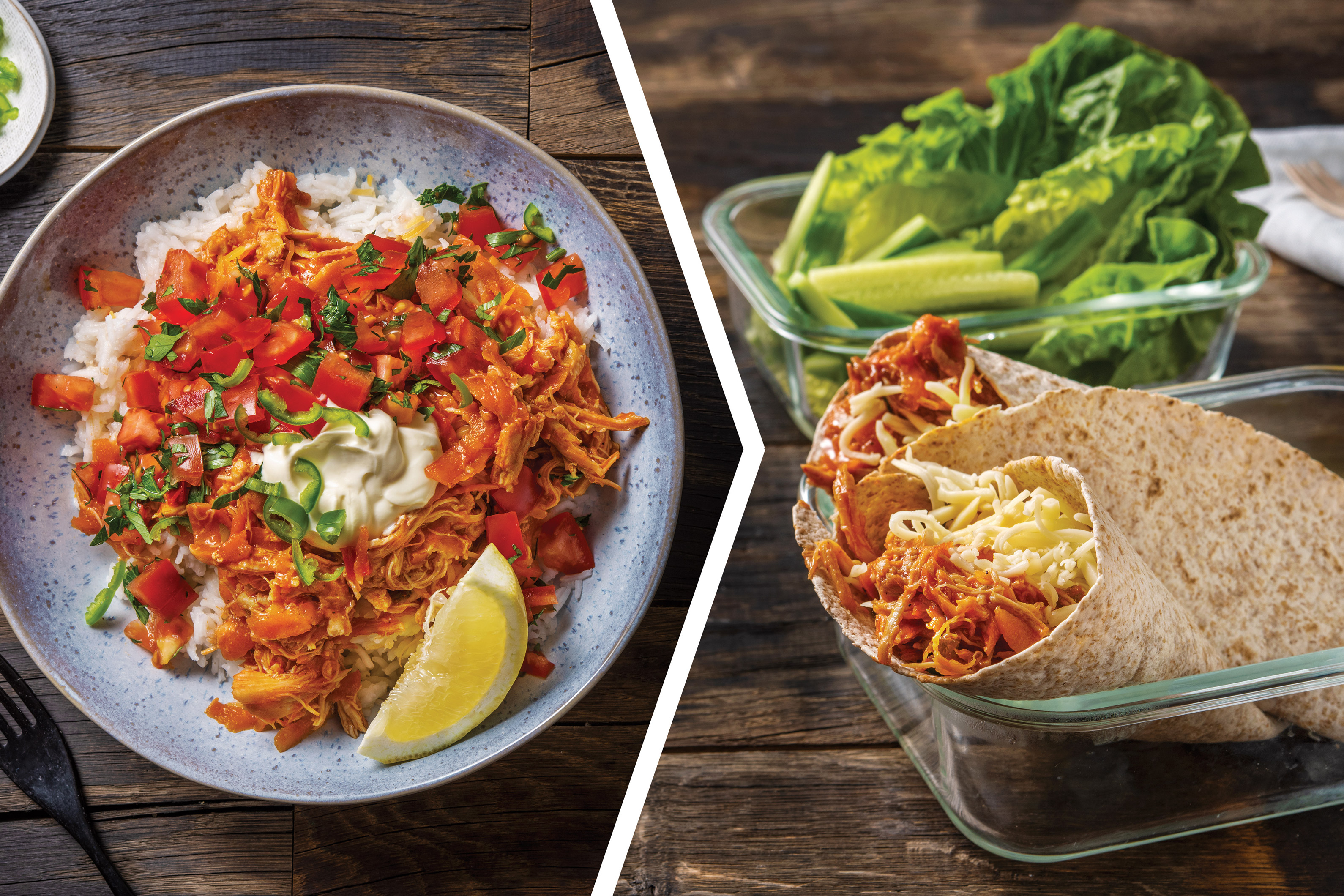 Pulled Chipotle Chicken Rice Bowl for Dinner