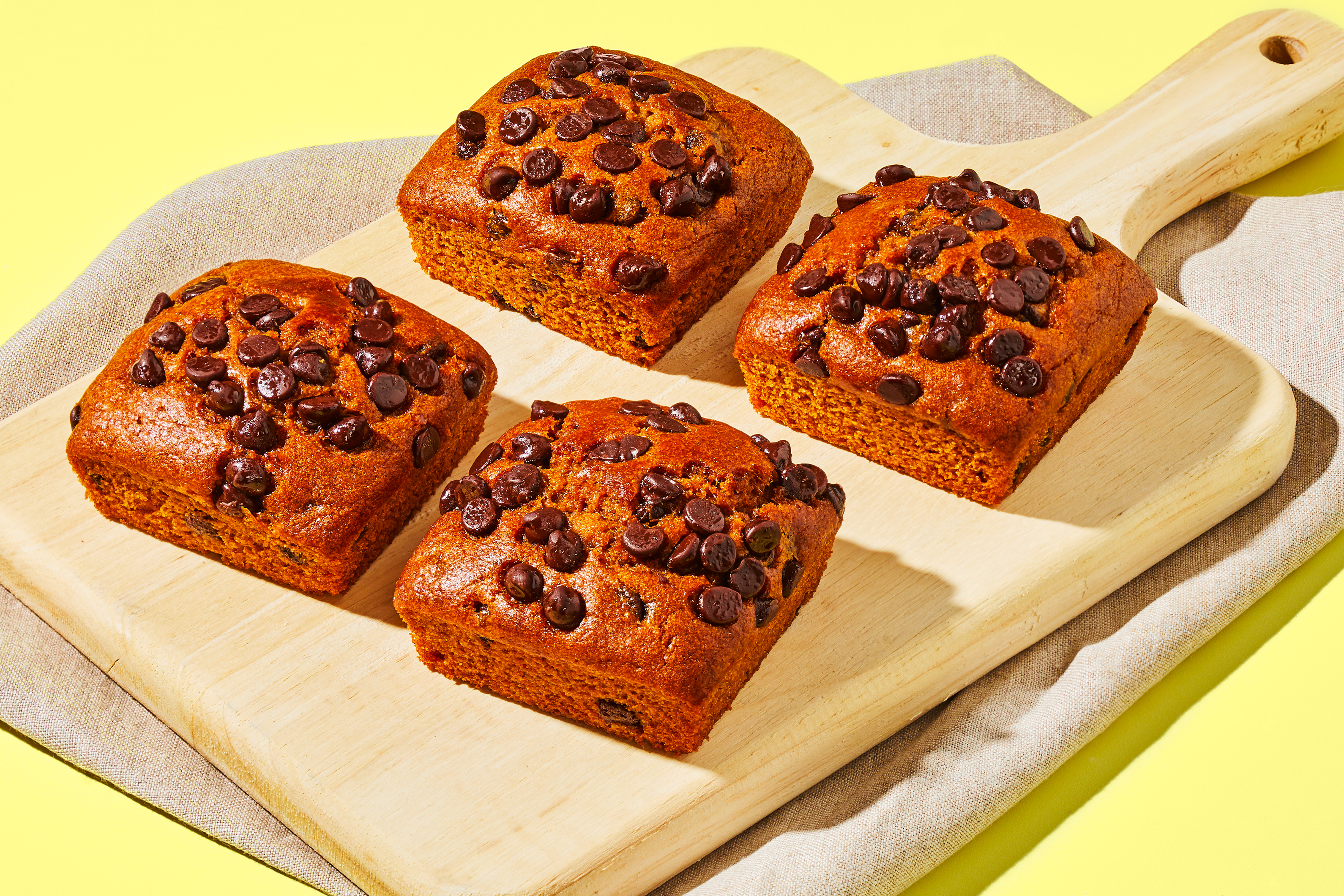 Pumpkin Chocolate Chip Muffins