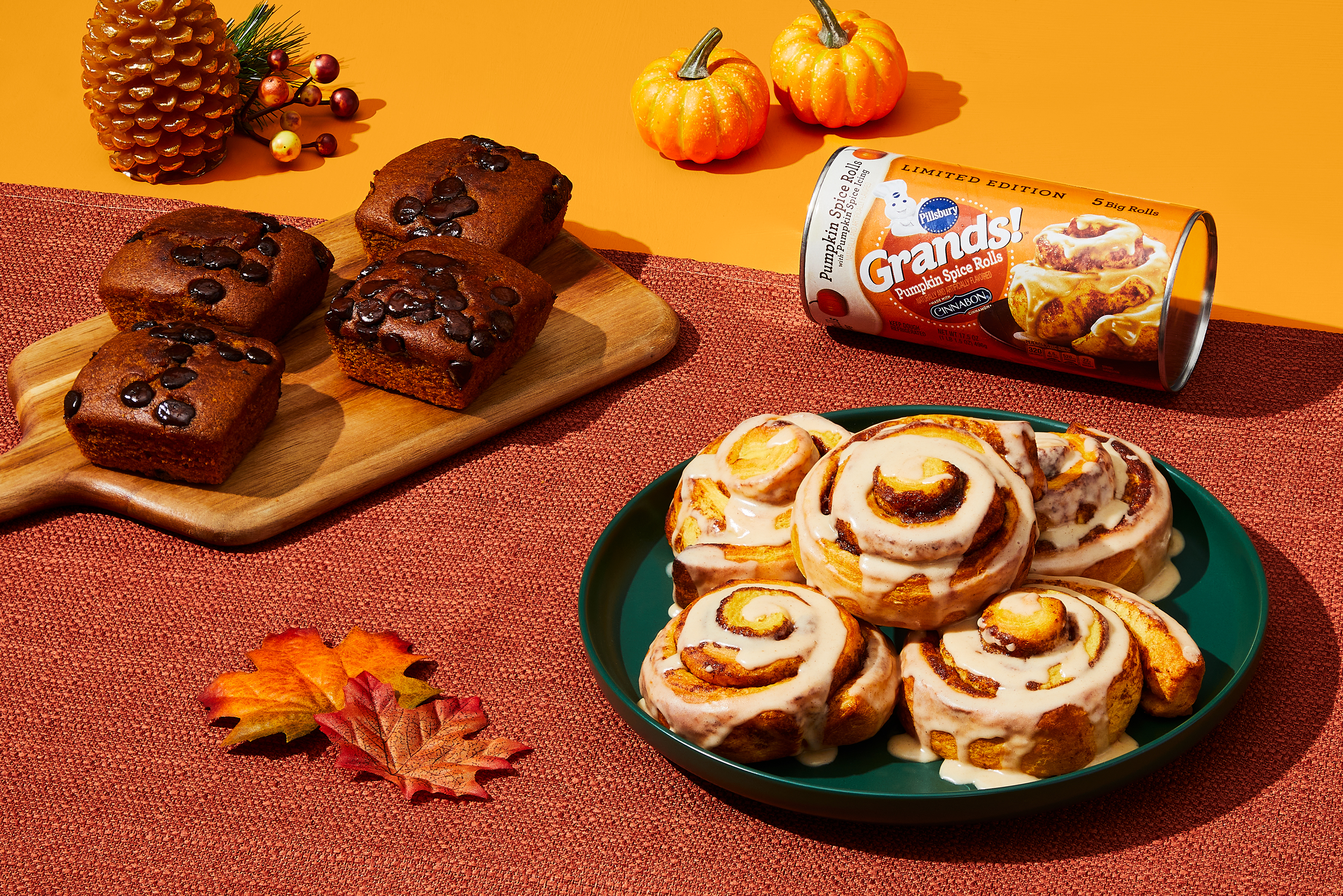 Pumpkin Flavors Breakfast Spread