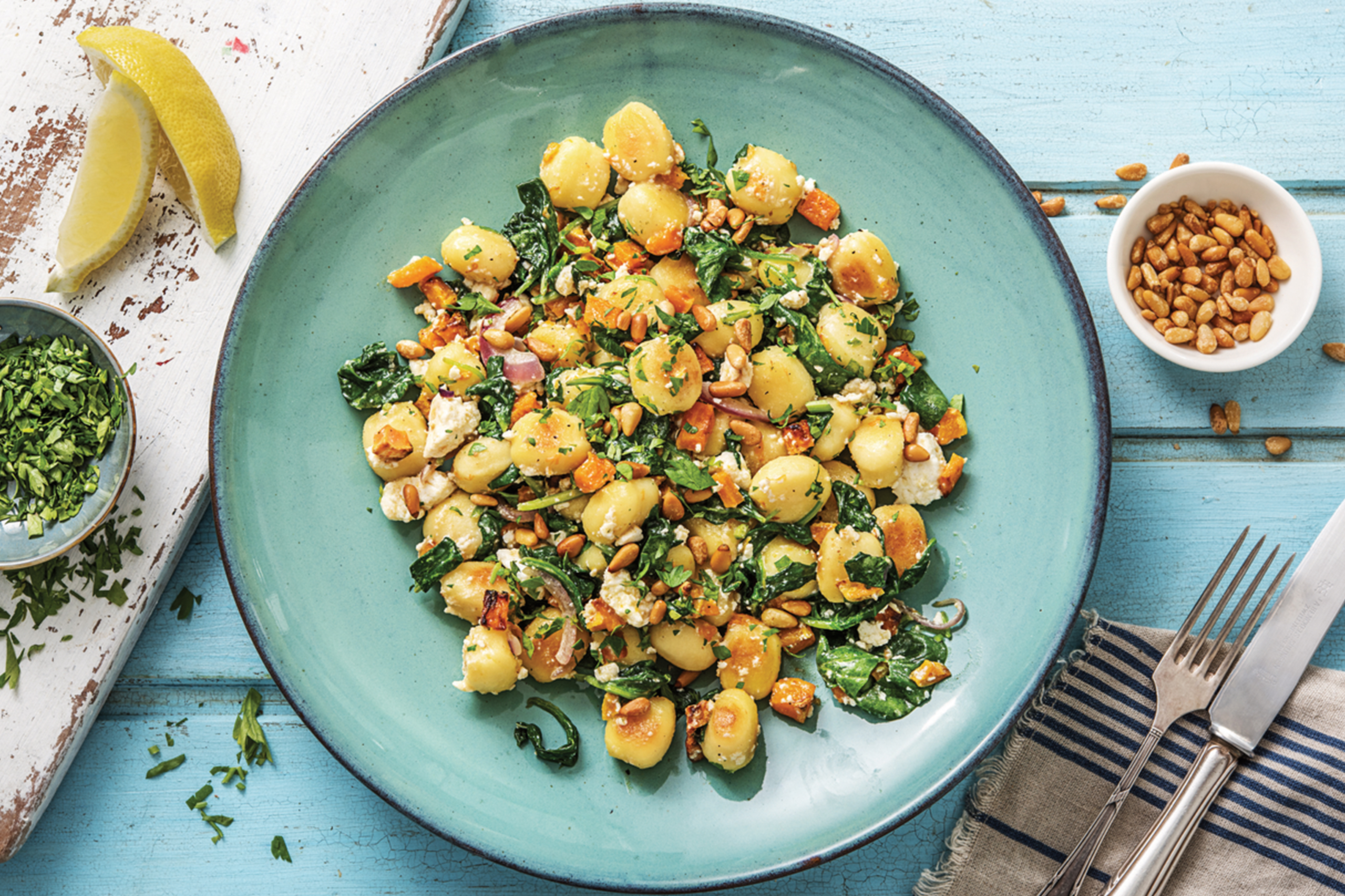 Pan-Fried Gnocchi & Roast Pumpkin