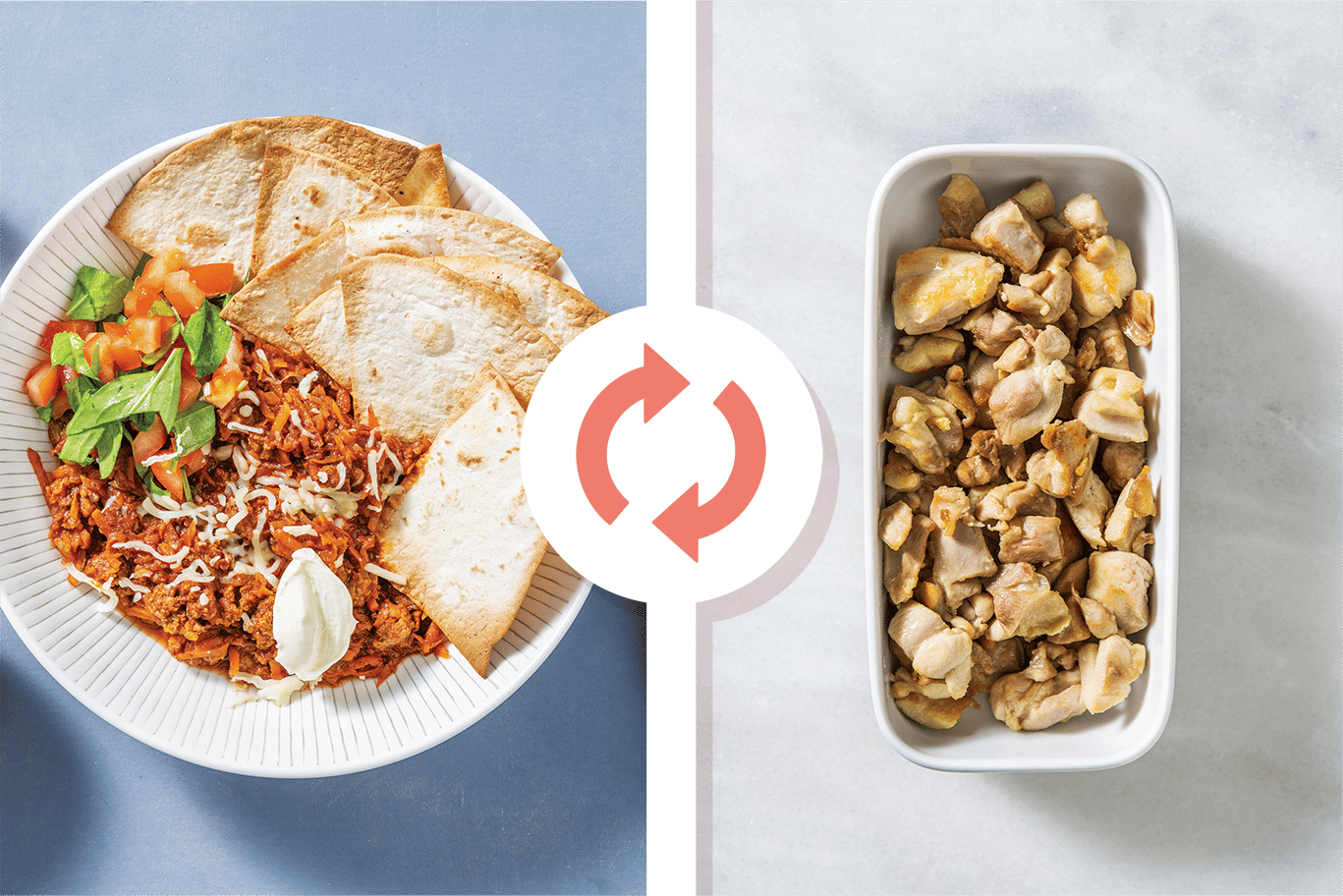 Quick Cheesy BBQ Chicken Nachos