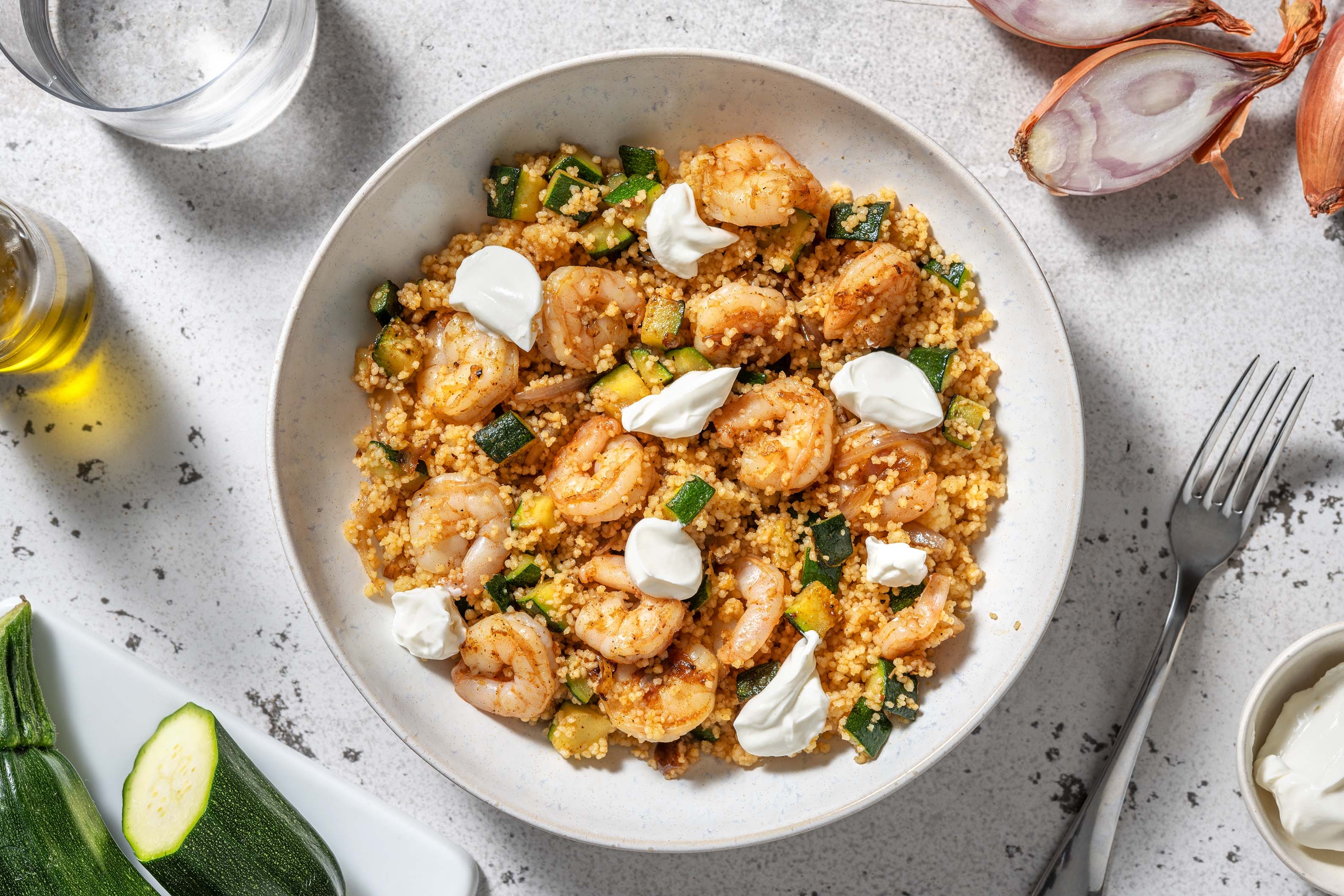 Quick Chermoula Prawns