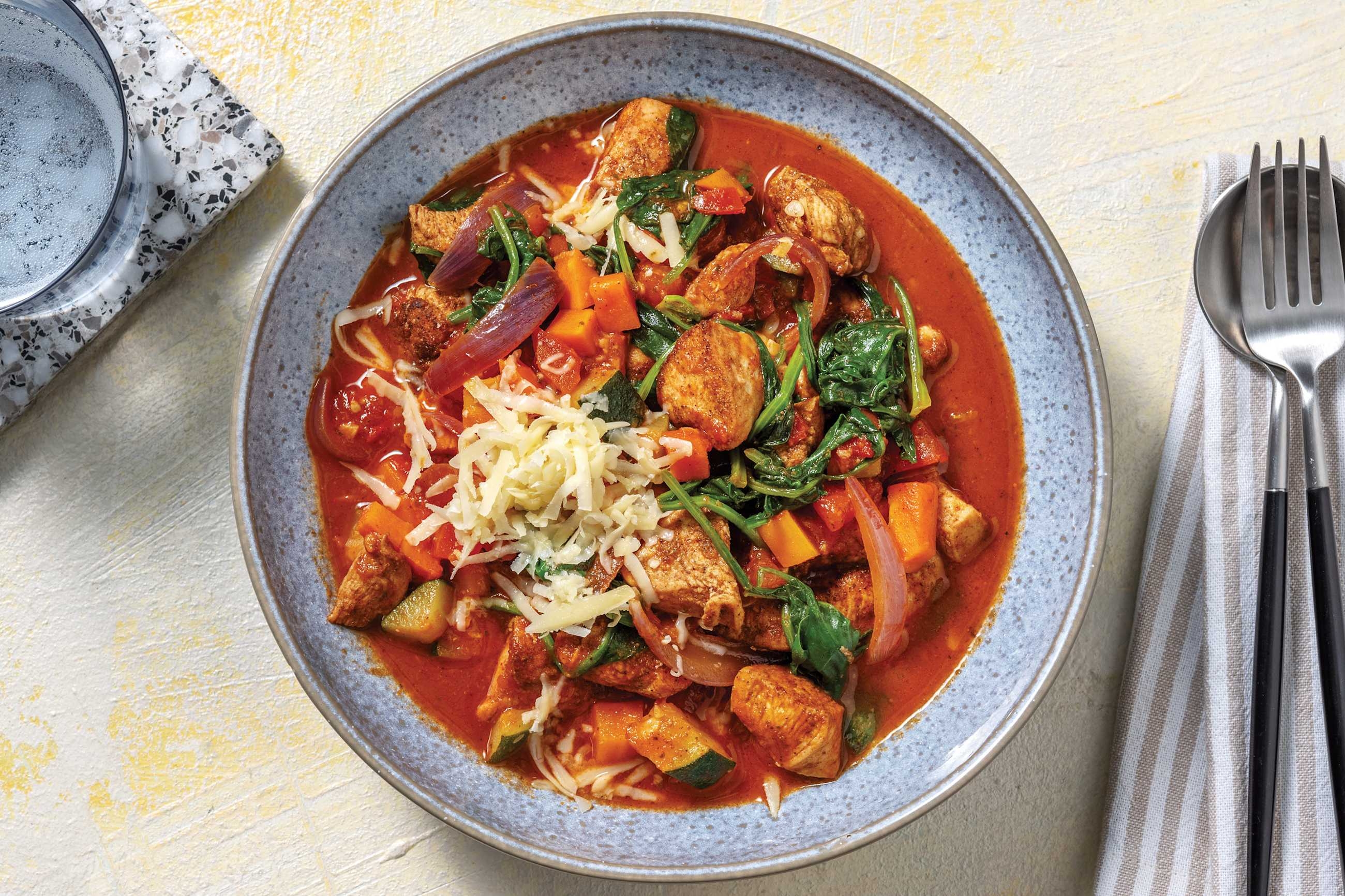 Quick Chilli Con Chicken