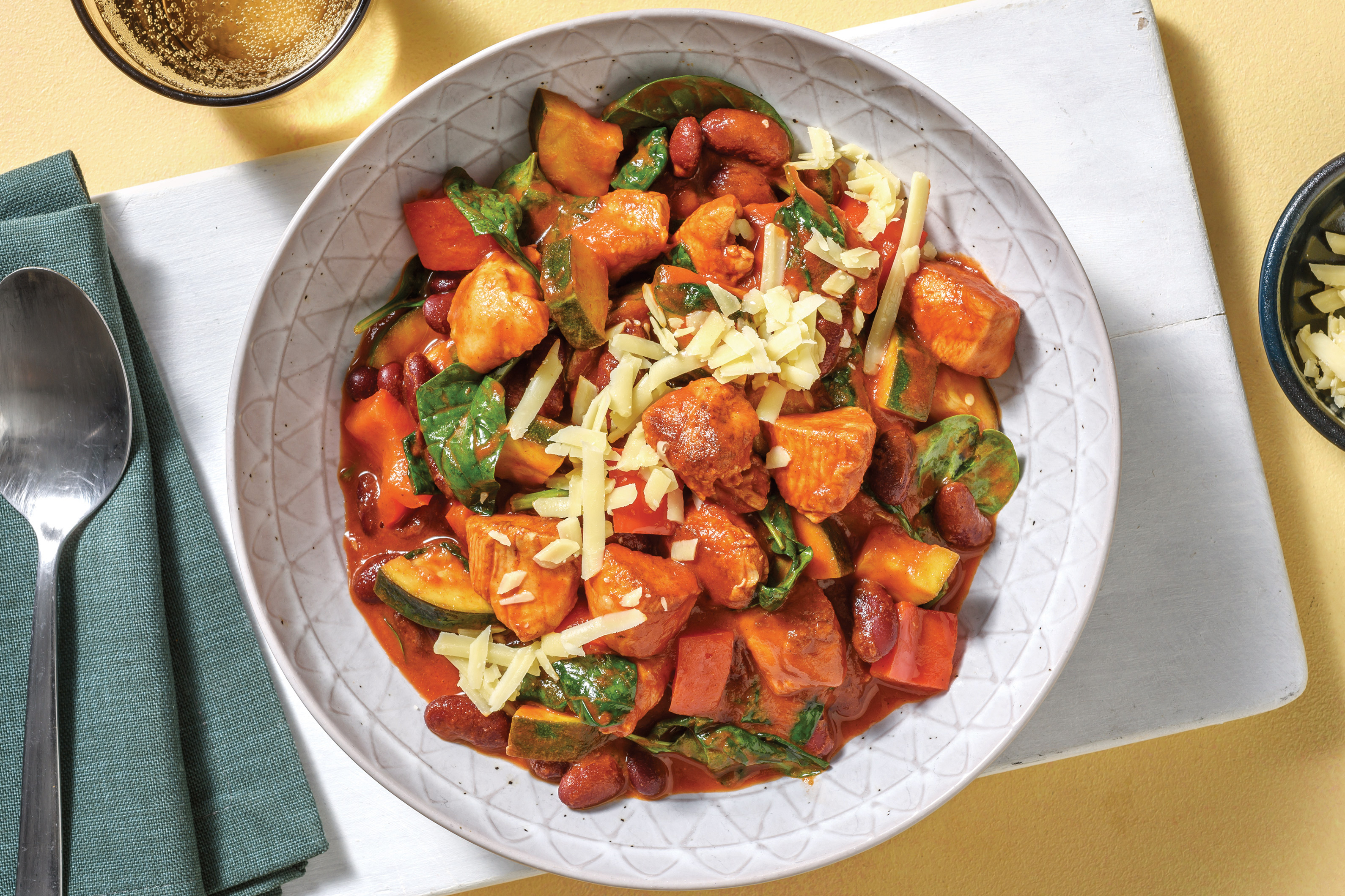 Quick Chilli Con Chicken