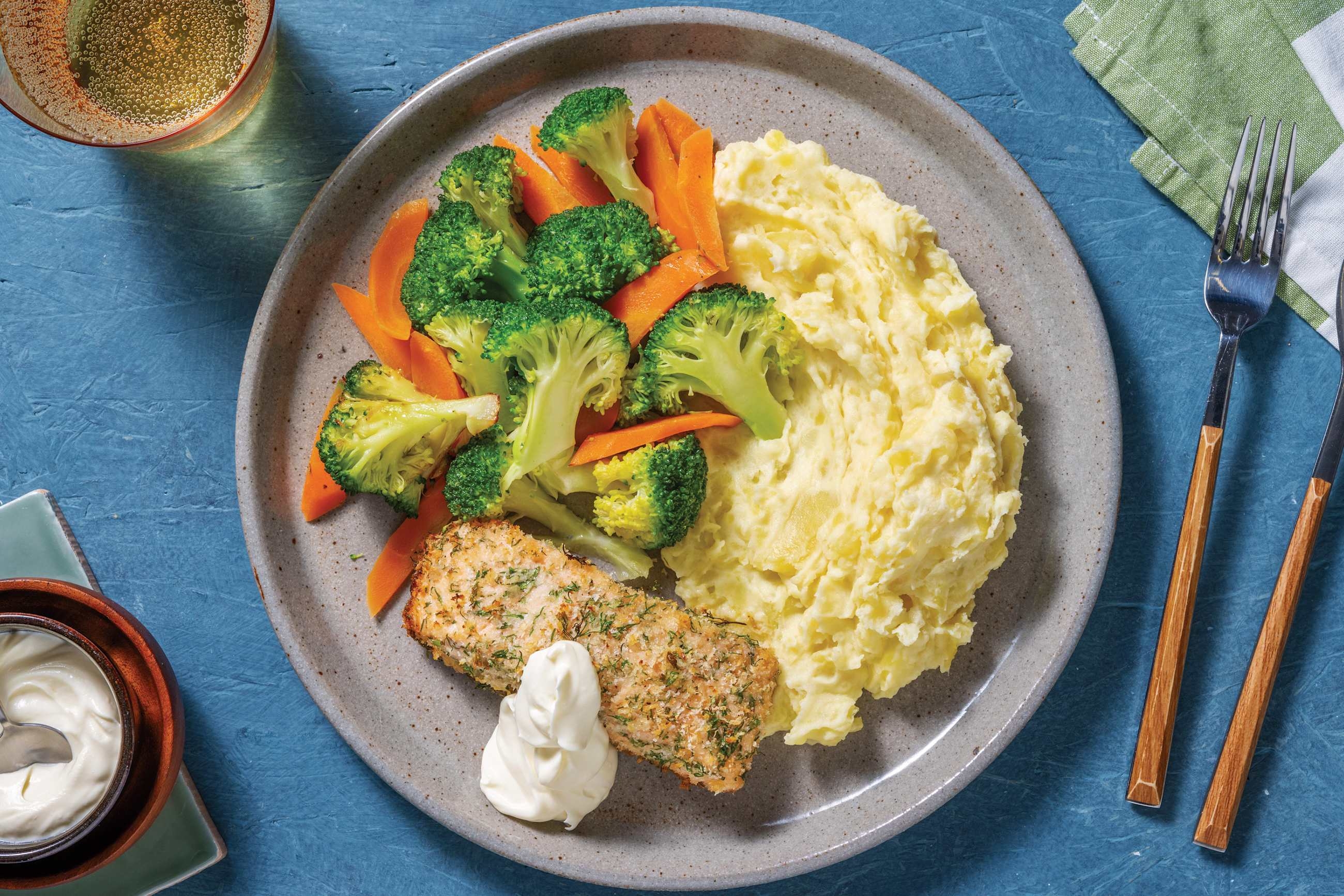 Quick Rosemary-Crusted Salmon