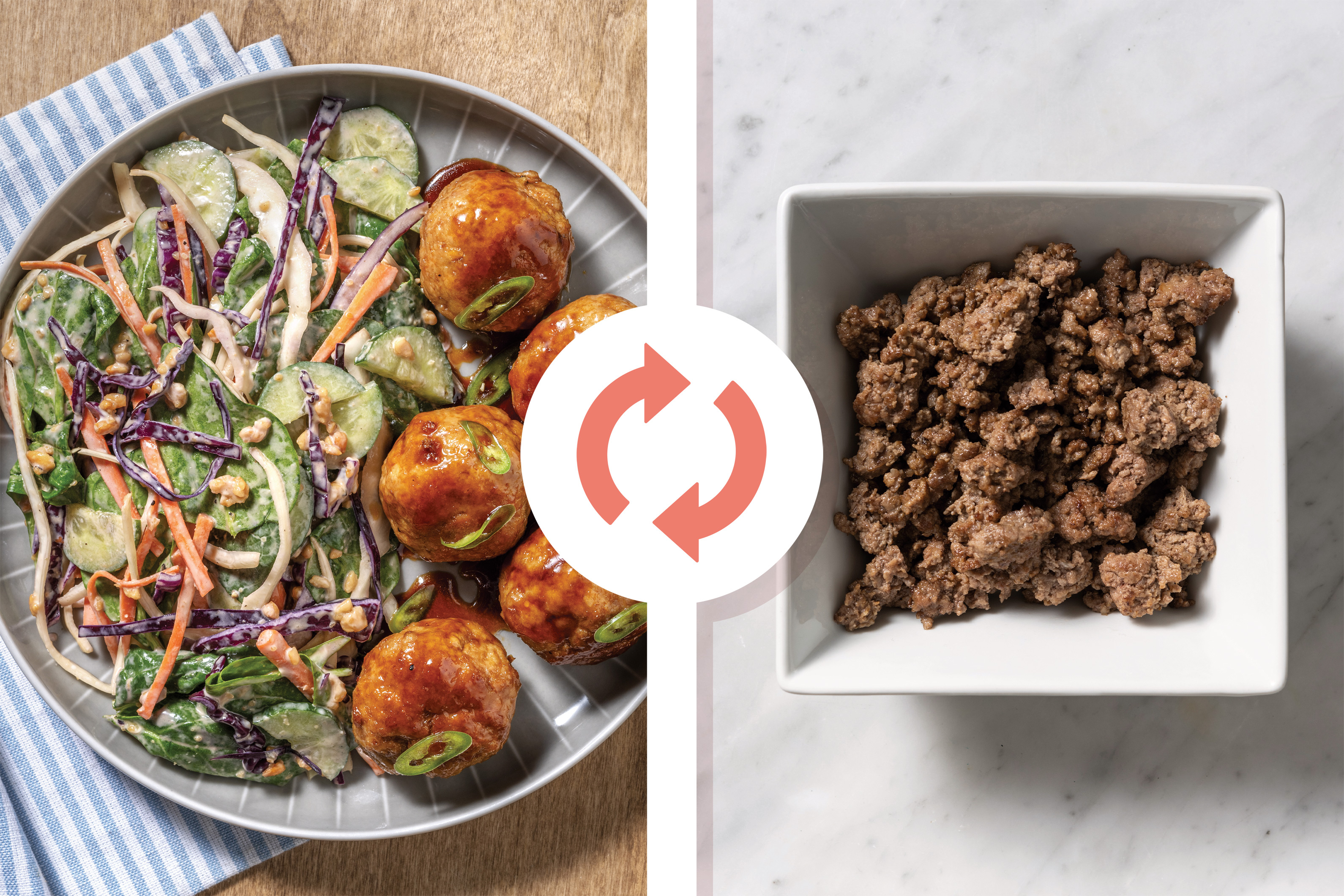 Quick Honey-Soy Beef Meatballs