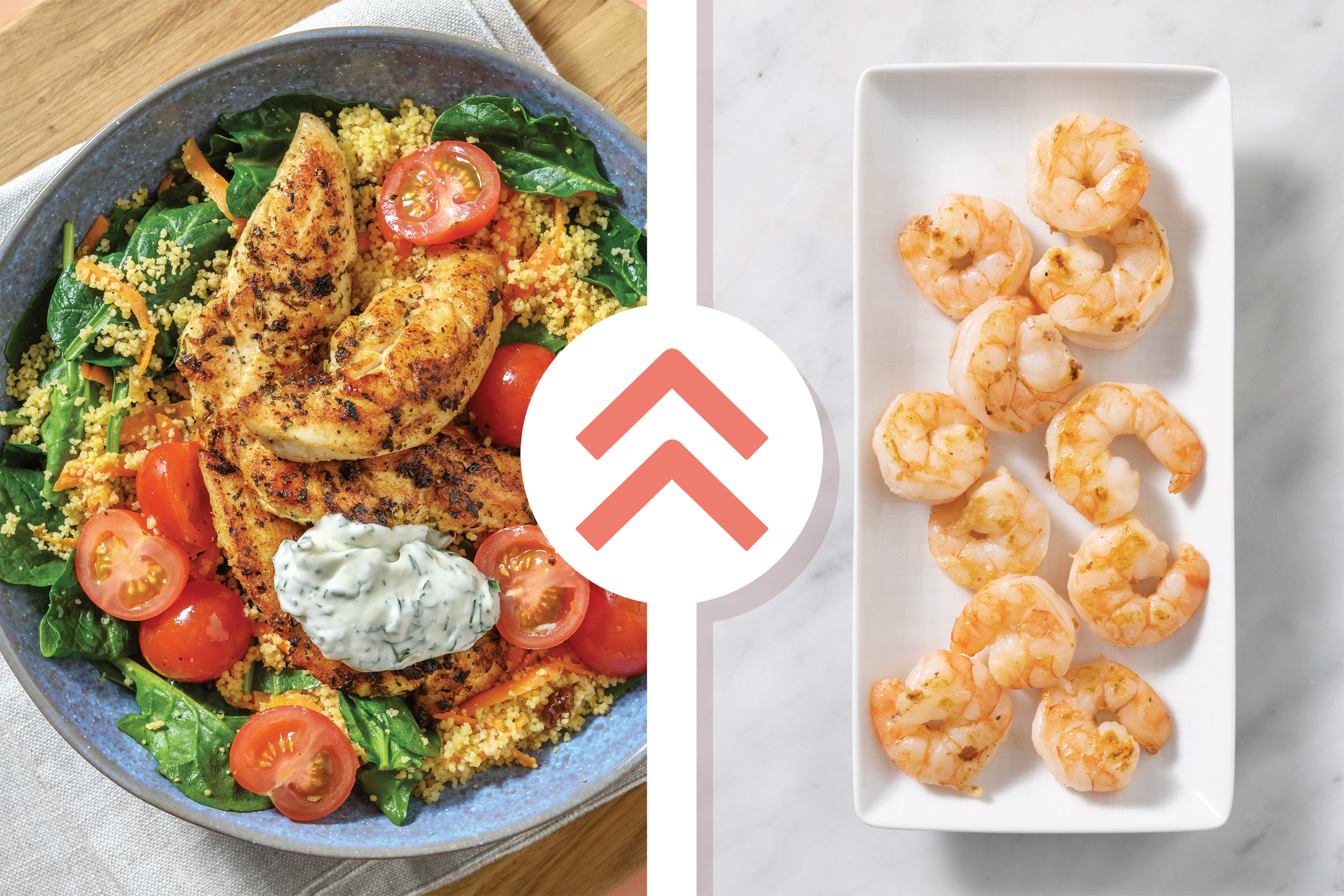 Quick Lemon & Herb Prawn