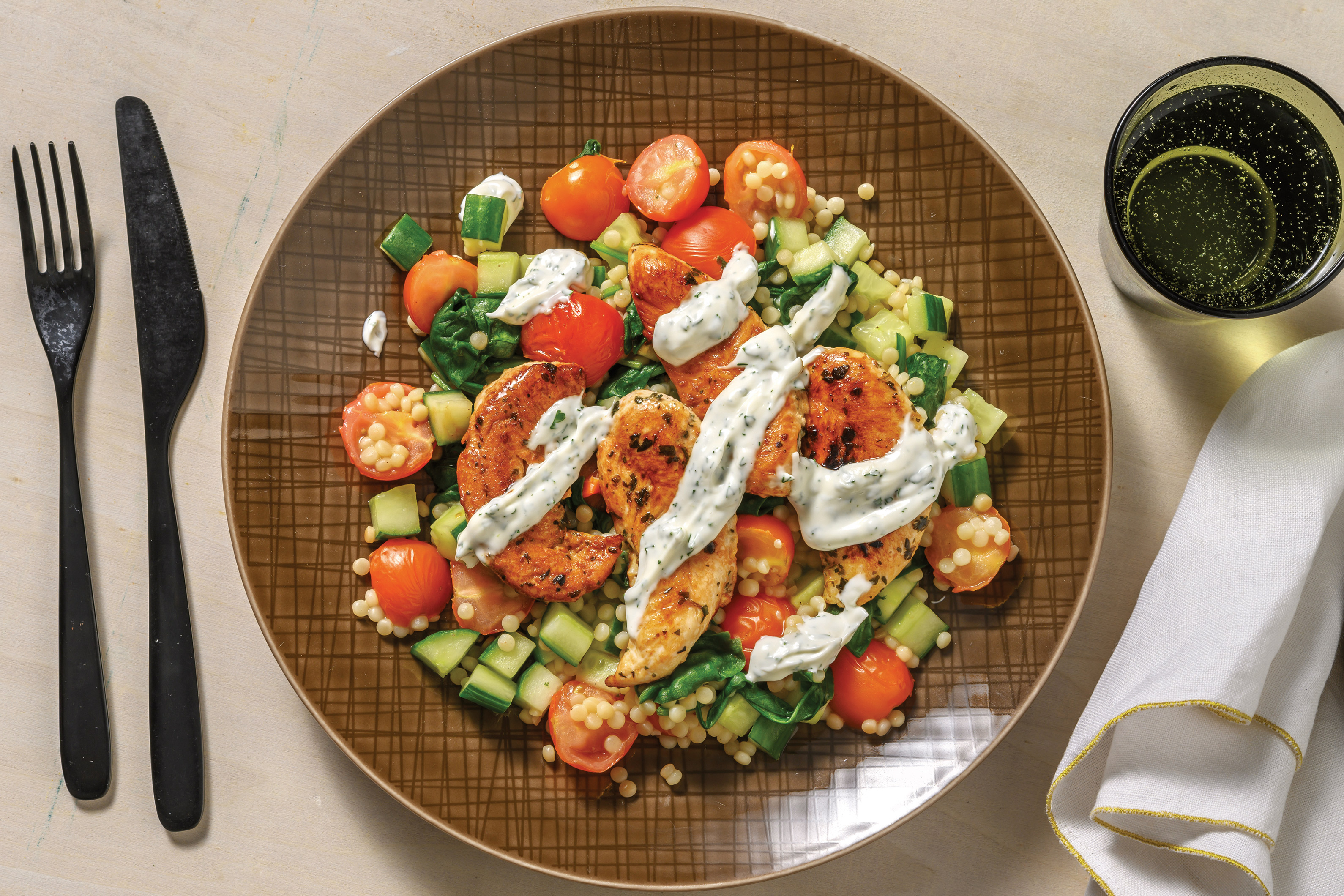 Mediterranean Garlic-Honey Chicken