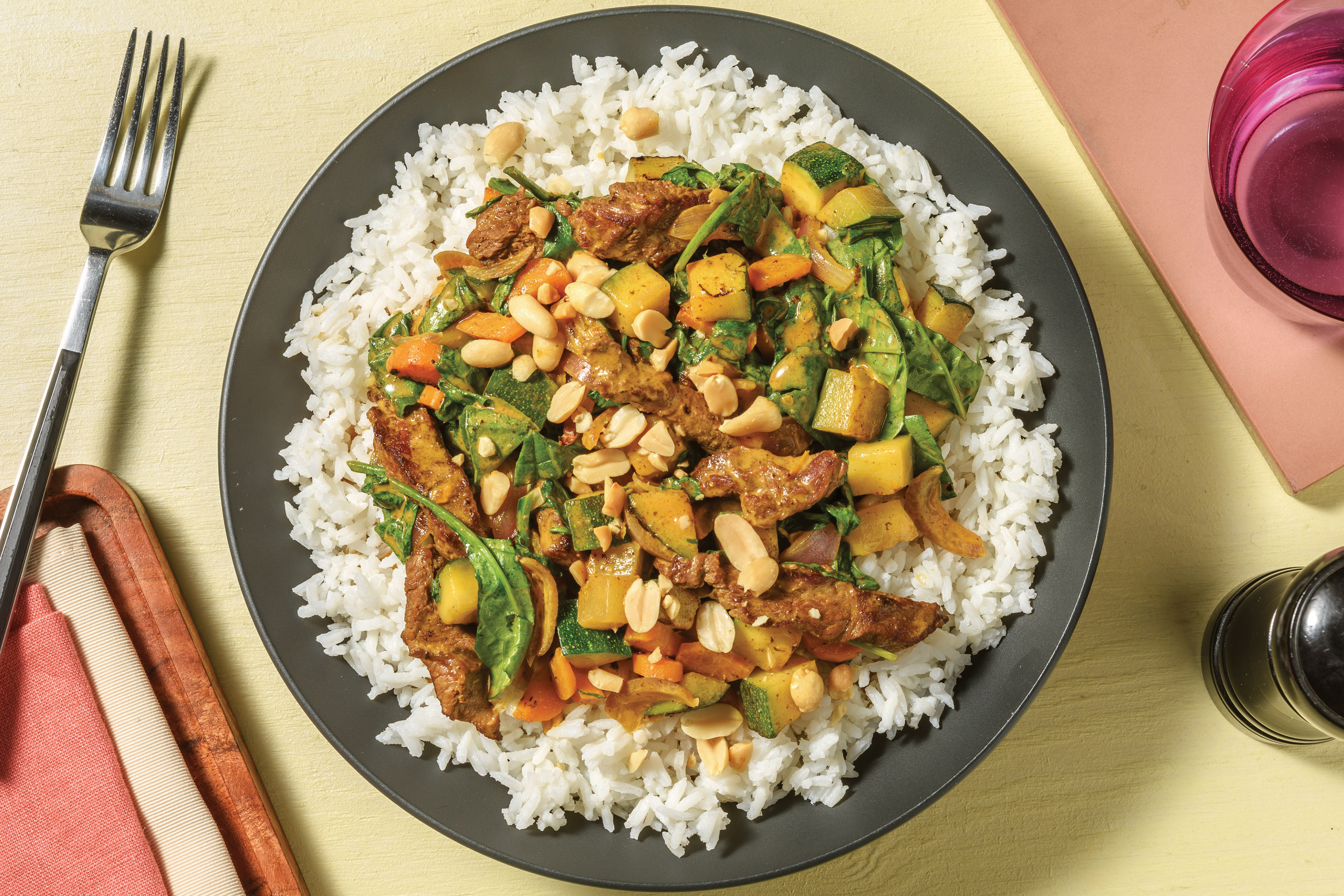 Quick Mumbai Beef & Coconut Curry