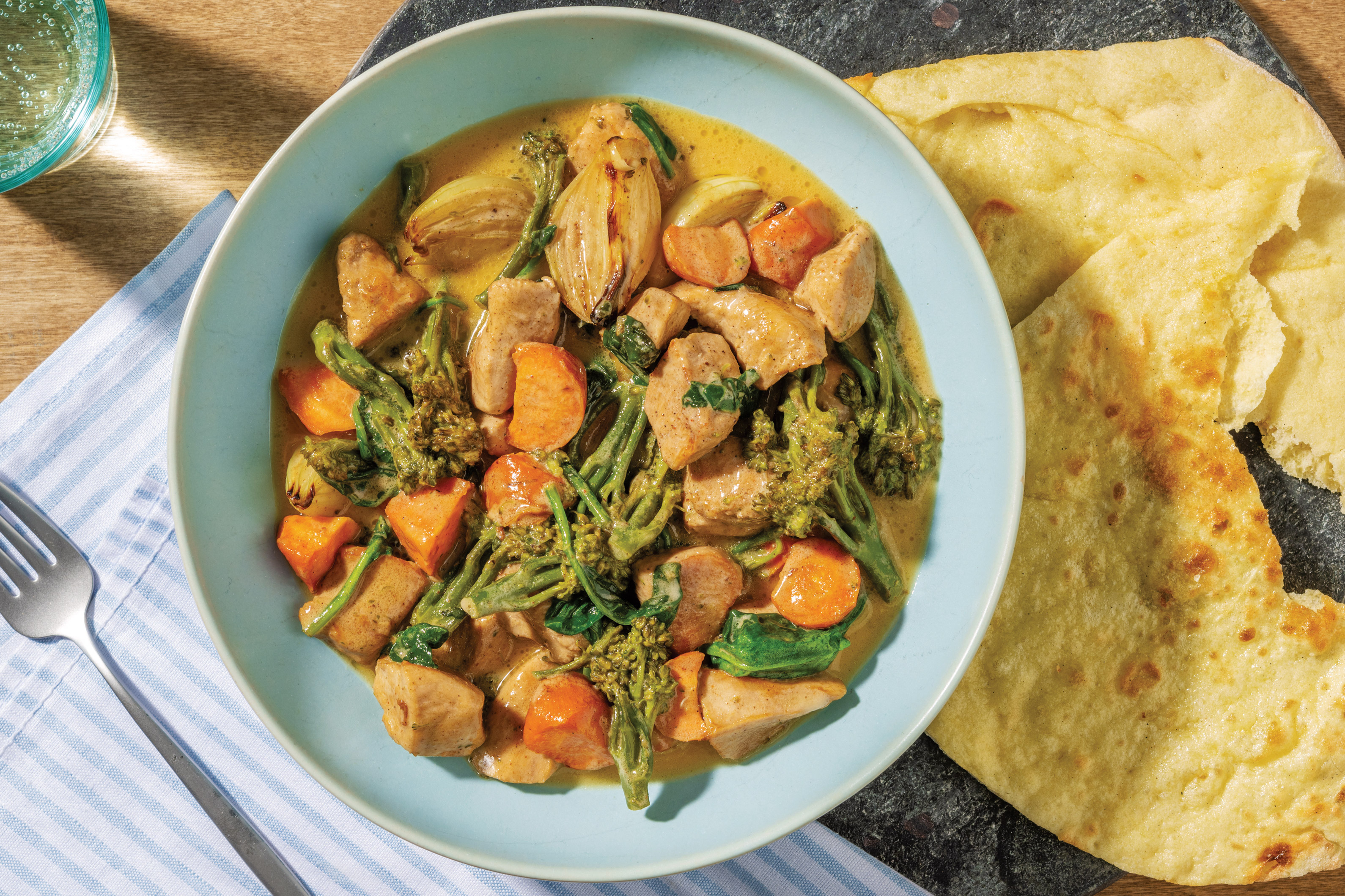 Quick Mumbai Chicken & Roast Veggie Curry