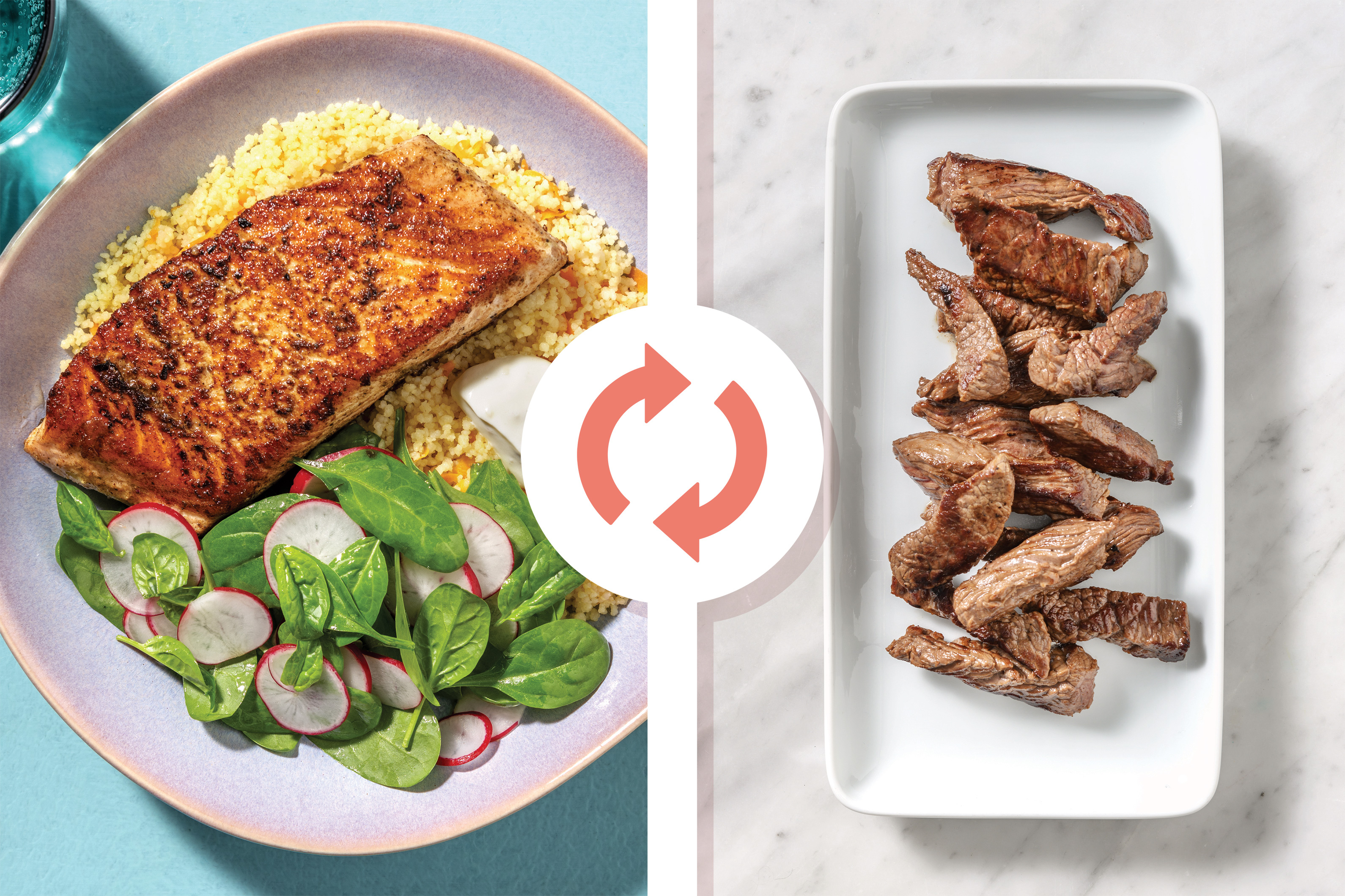 Middle Eastern Honey-Glazed Beef Strips