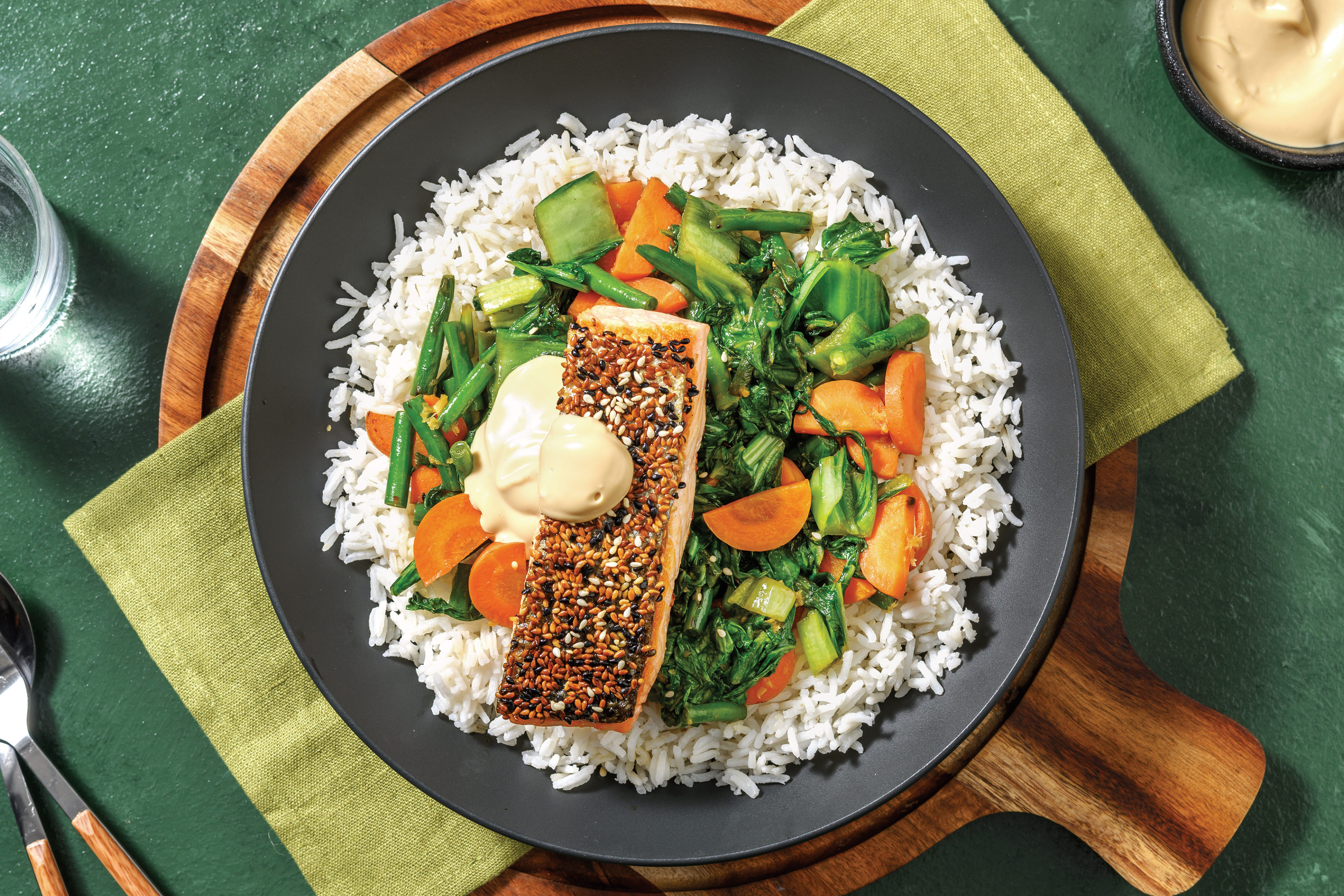 Quick Sesame-Crusted Salmon