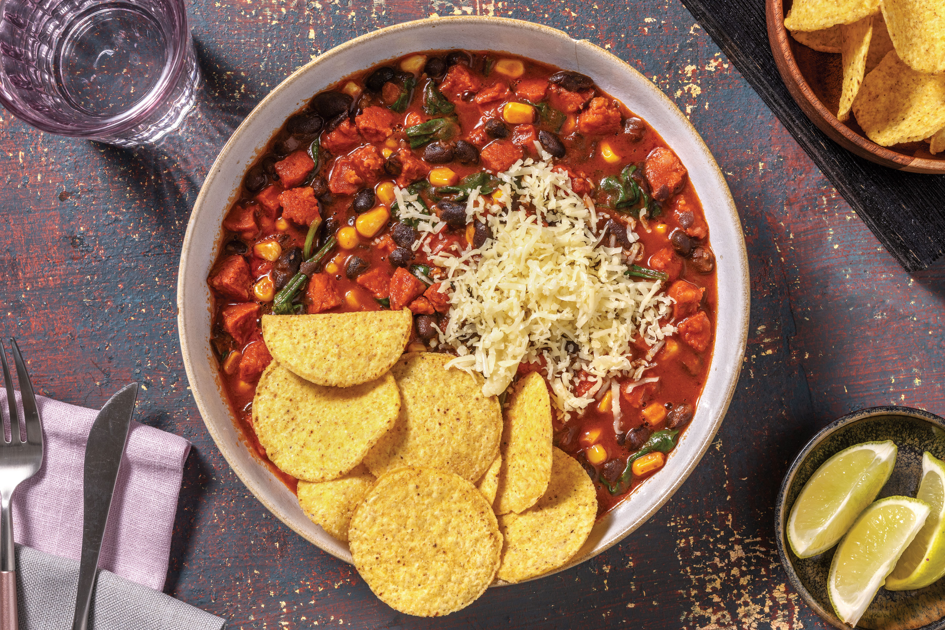 Quick Tex-Mex Chorizo & Bean Stew