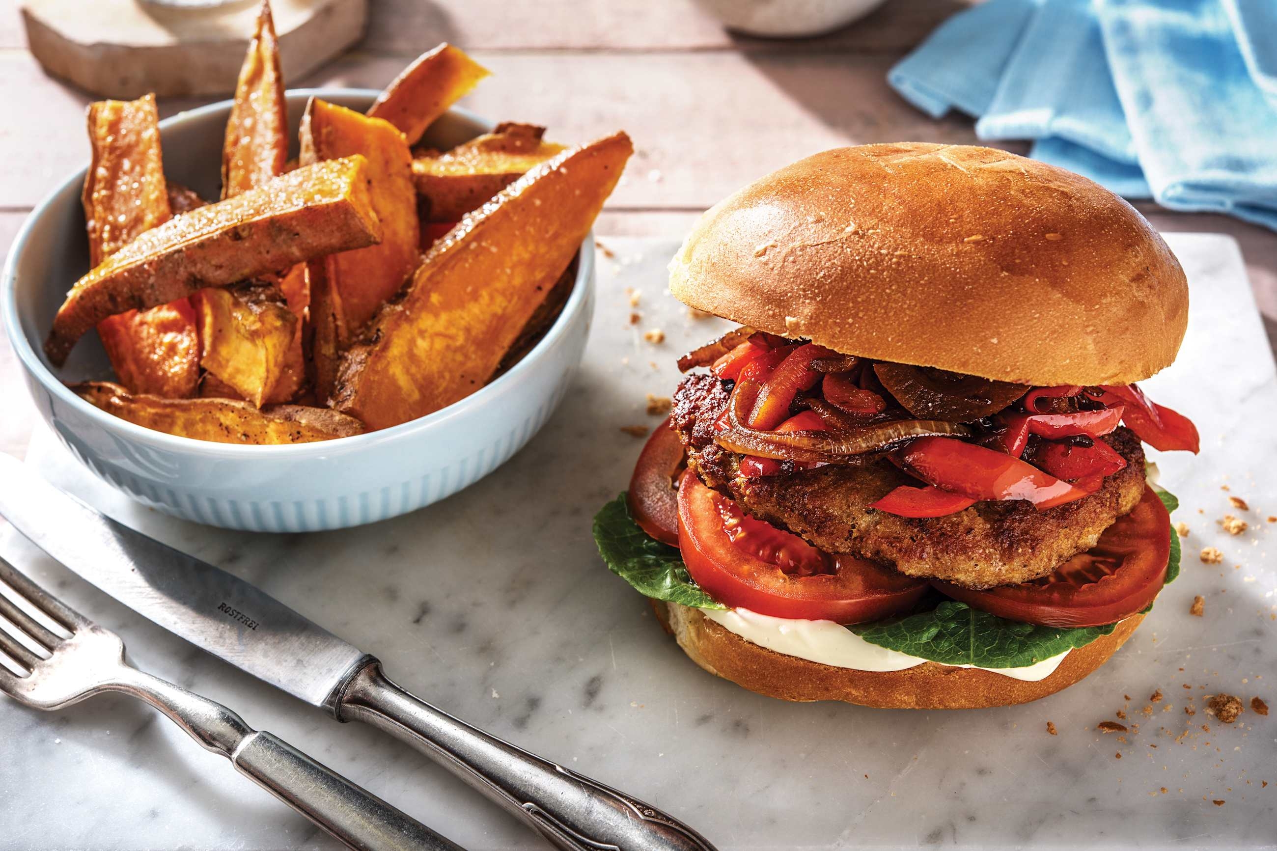Ragin' Cajun Pork Burger