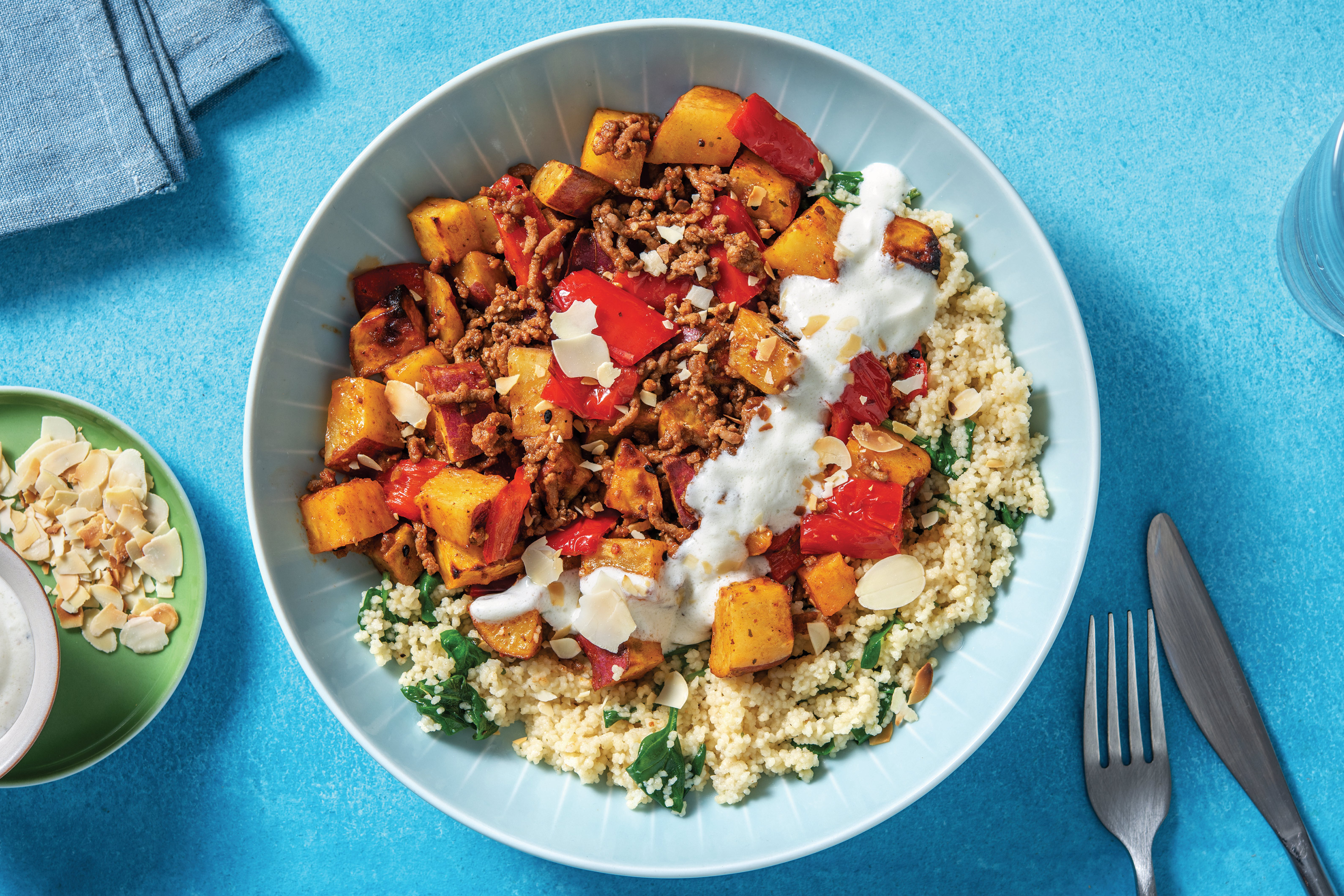 Ras El Hanout Beef & Veggie Bowl