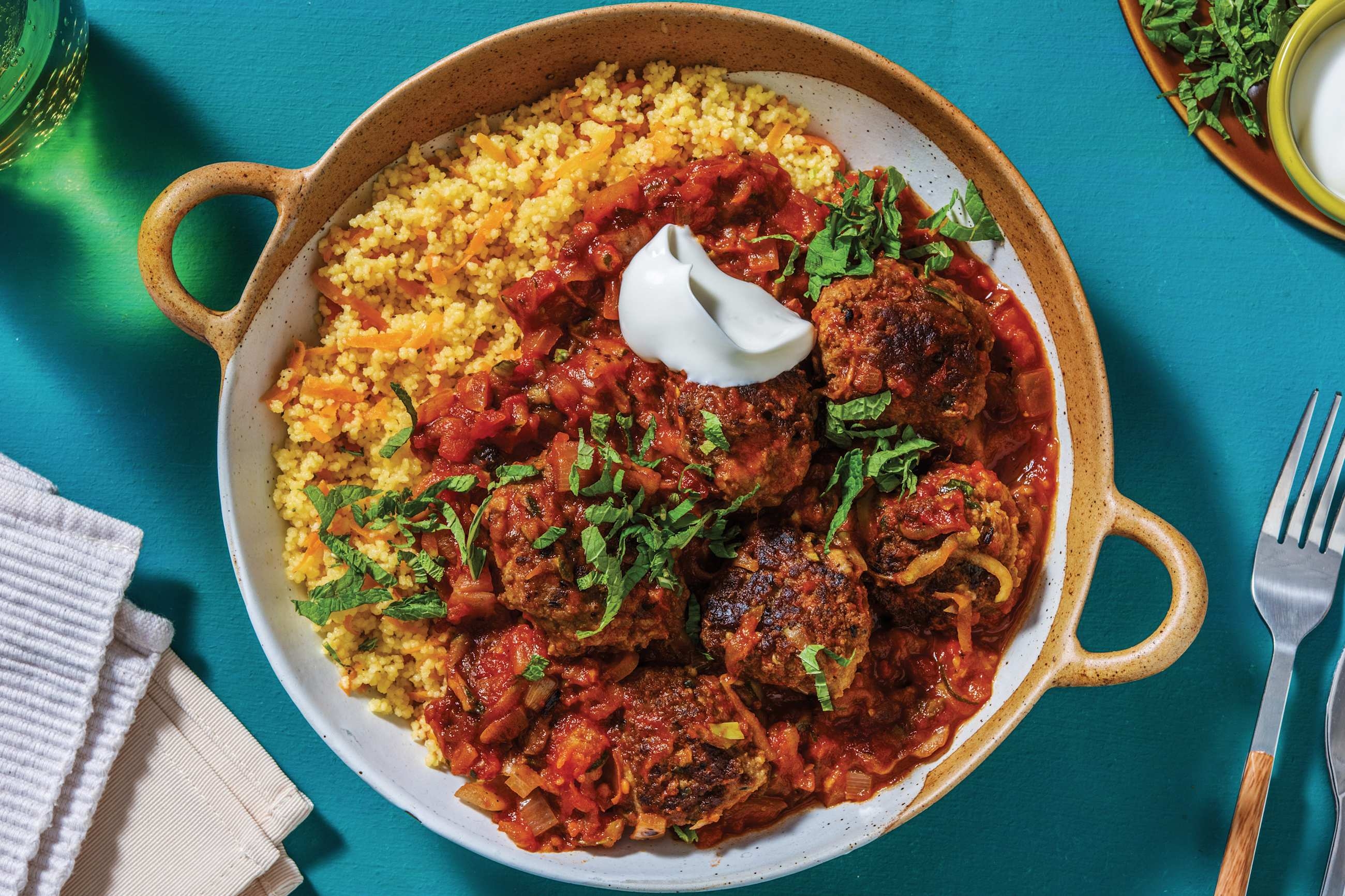 Ras el Hanout Lamb Meatballs 