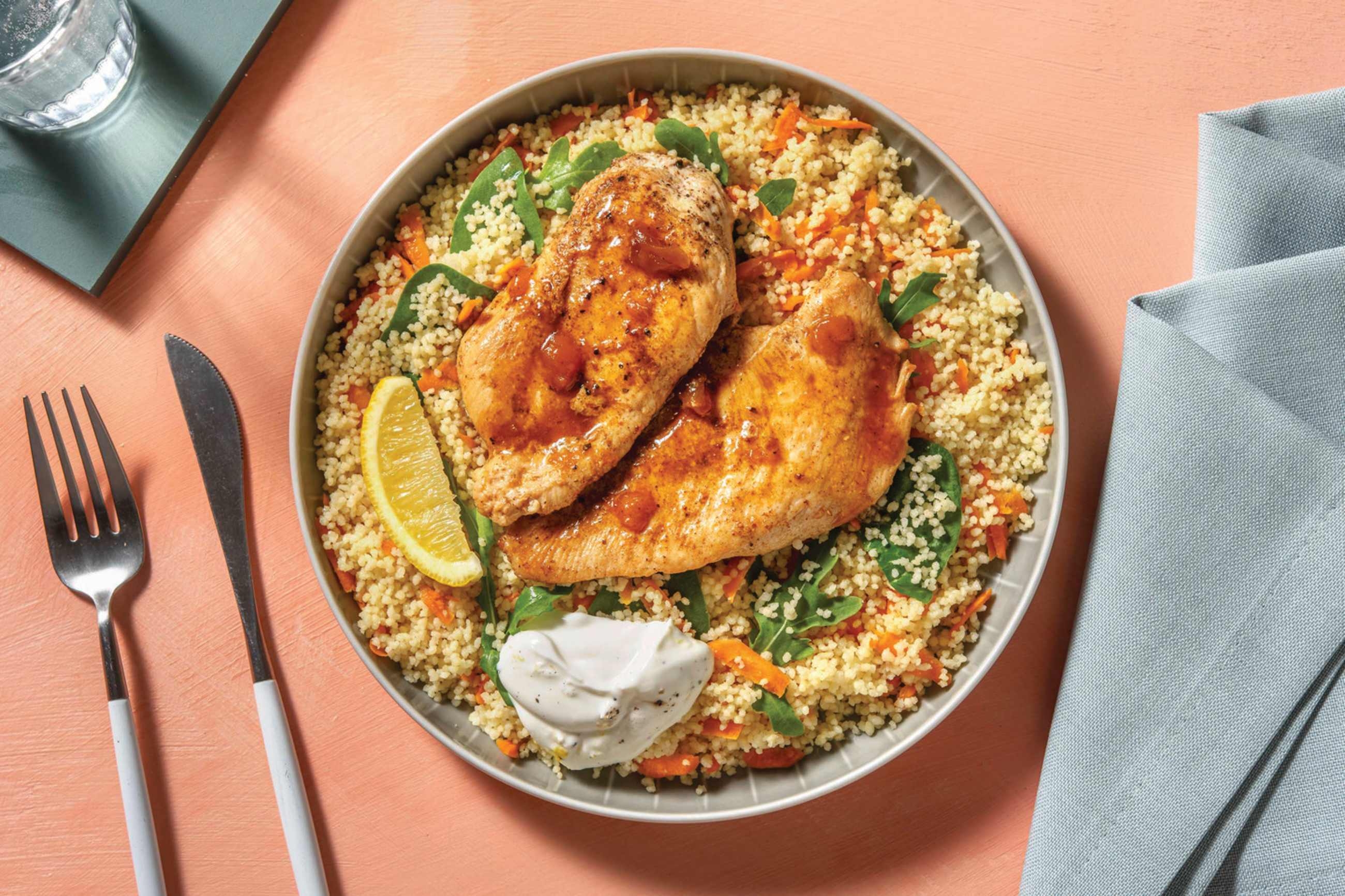 Ras El Hanout Mango Chicken