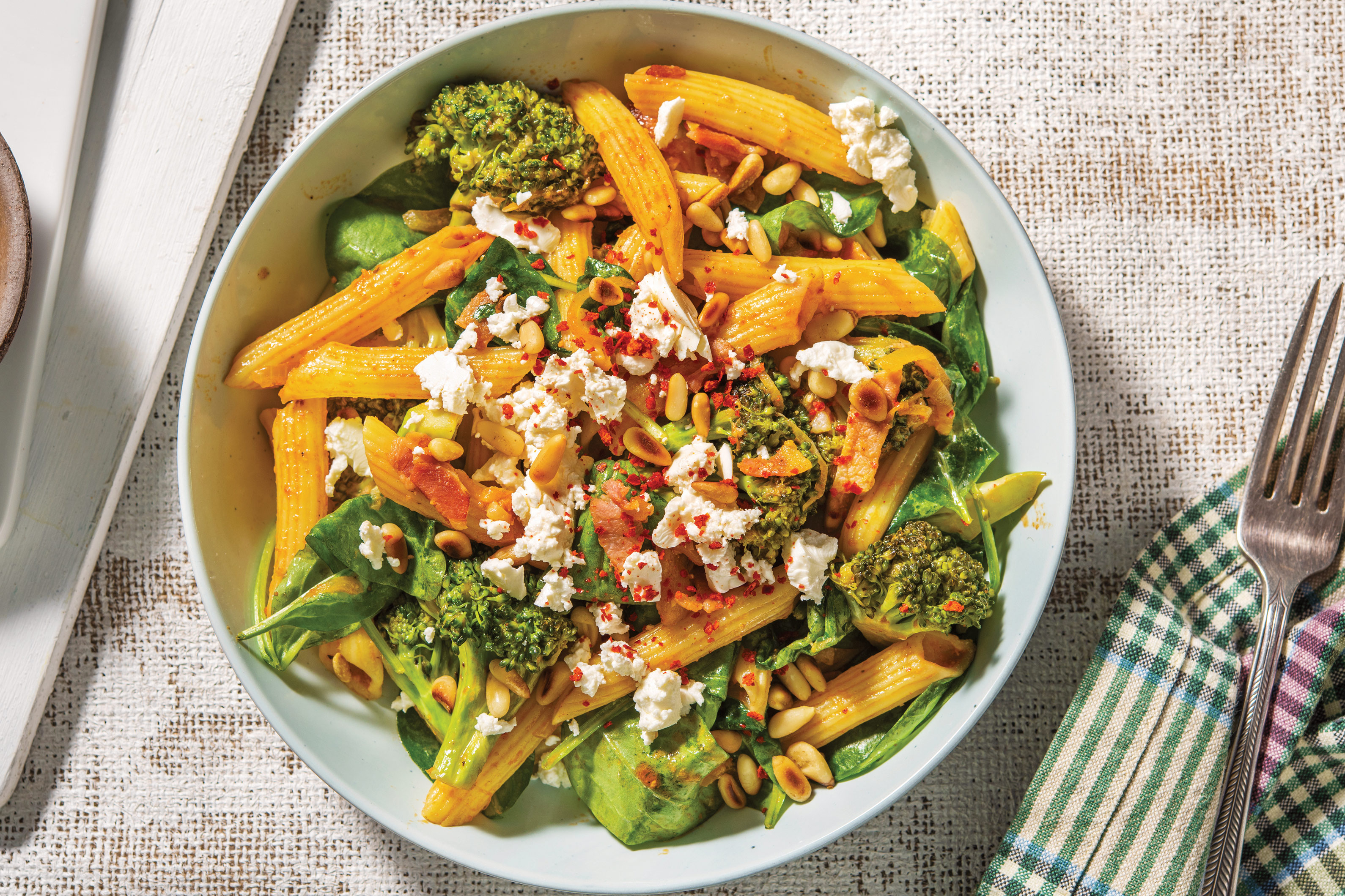 Red Pesto & Bacon Penne