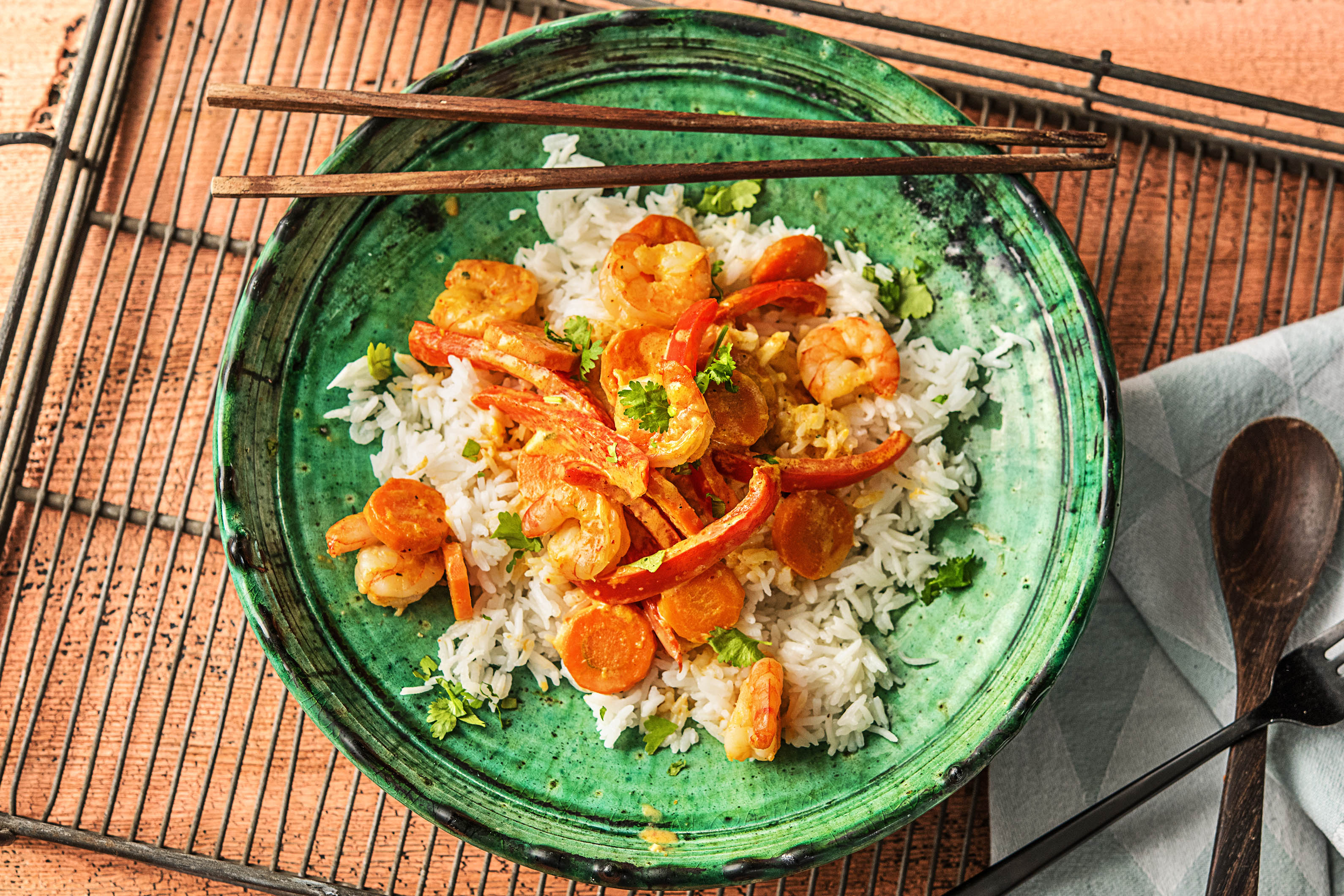 Red Thai Prawn Curry