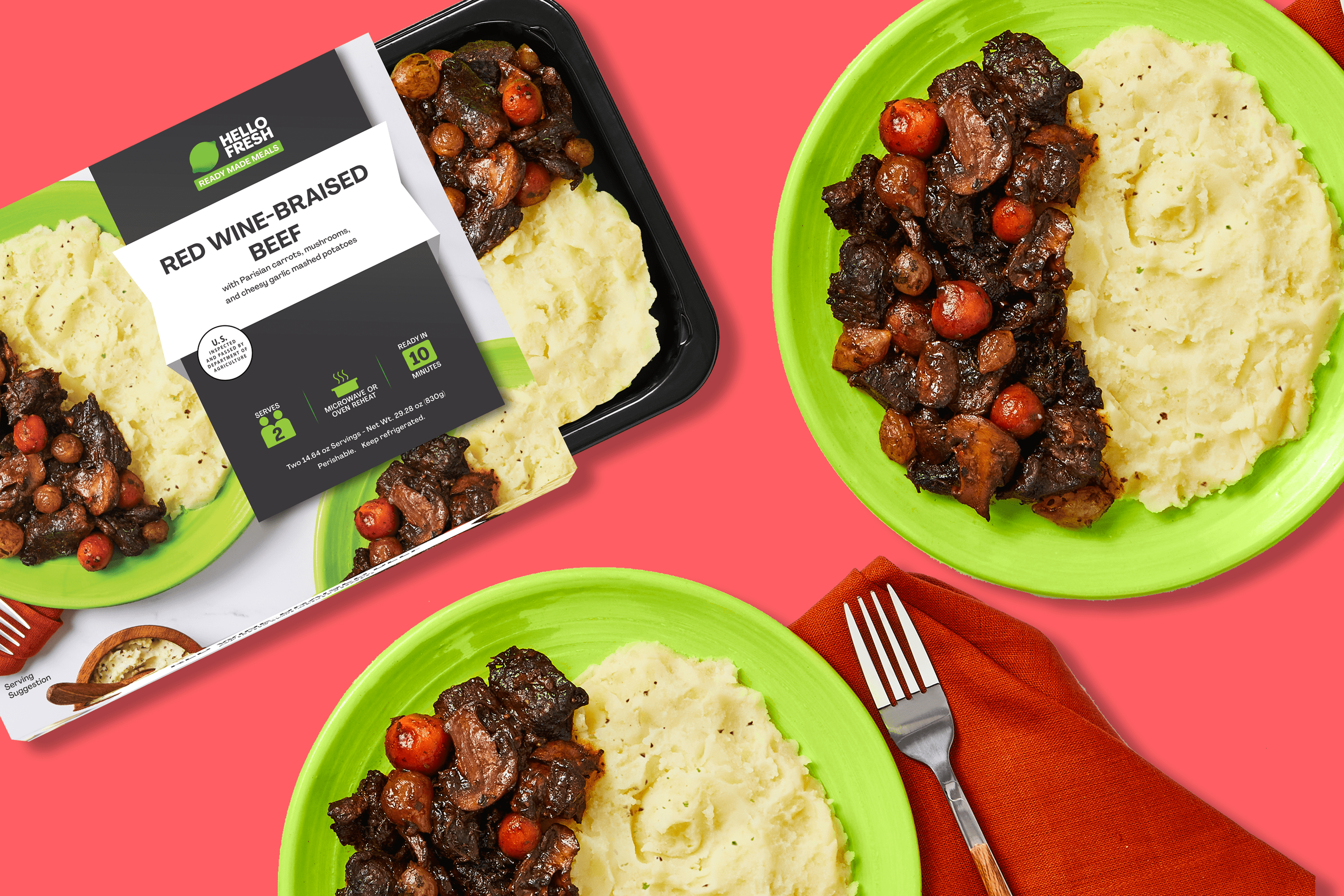 Red Wine-Braised Beef