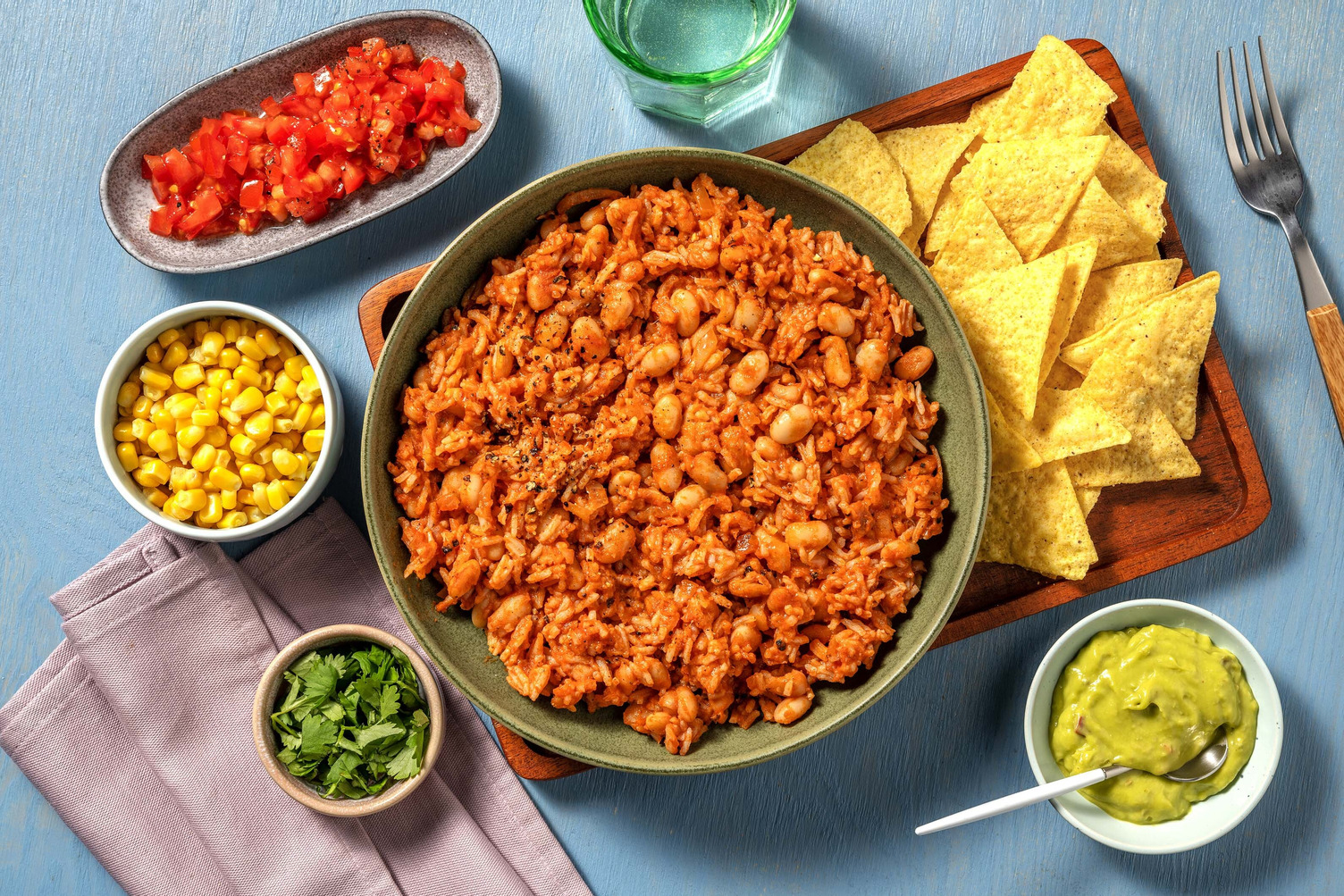 Riz à la tomate à la mexicaine