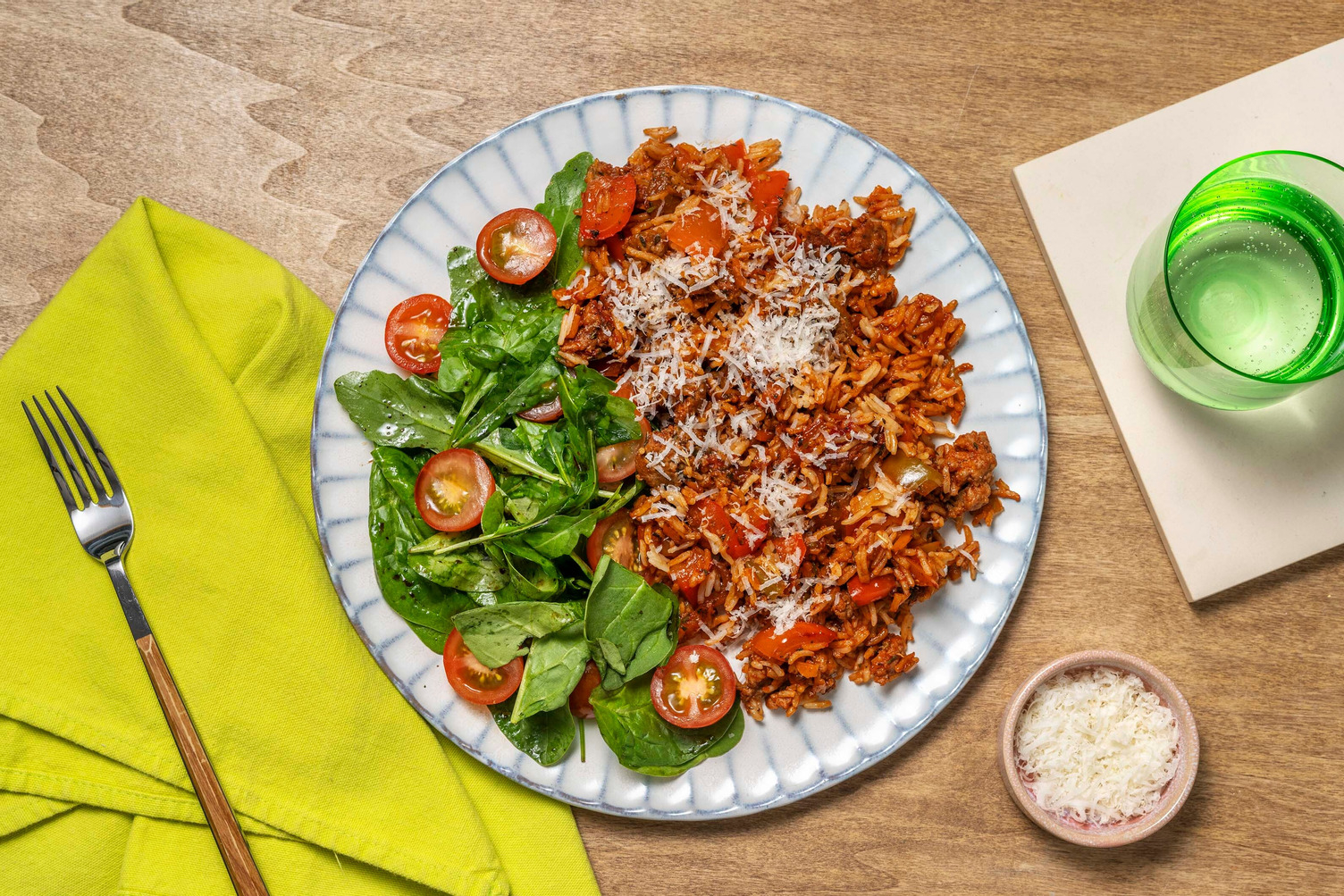 Sausage and Pepper Rice