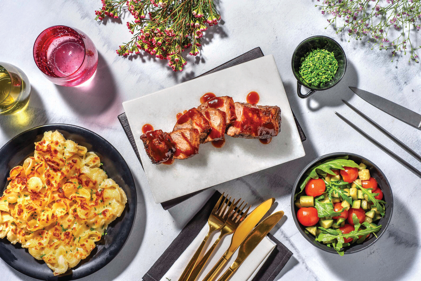 Roast Beef Brisket & Three-Cheese Orecchiette