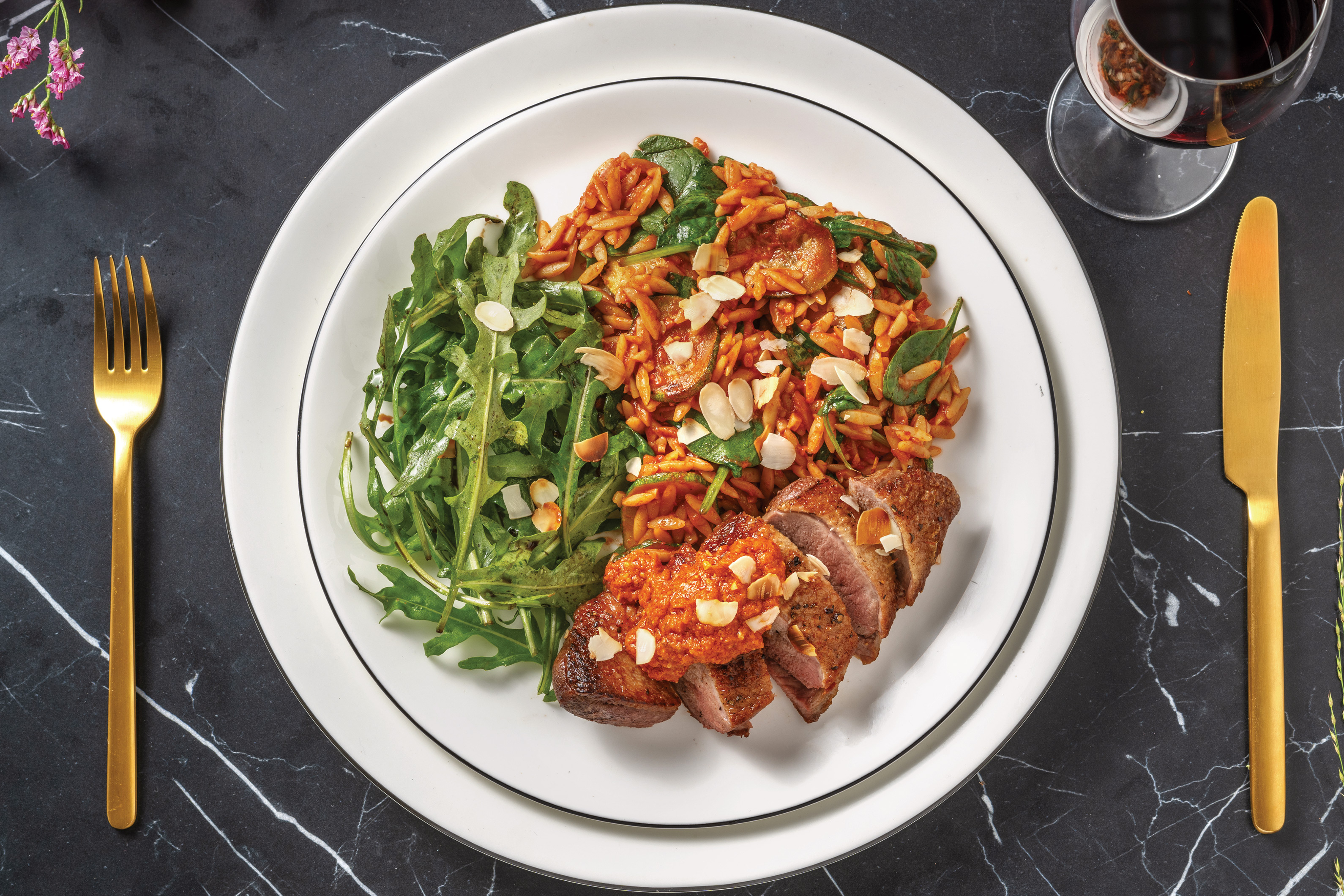 Roast Duck & Romesco Sauce