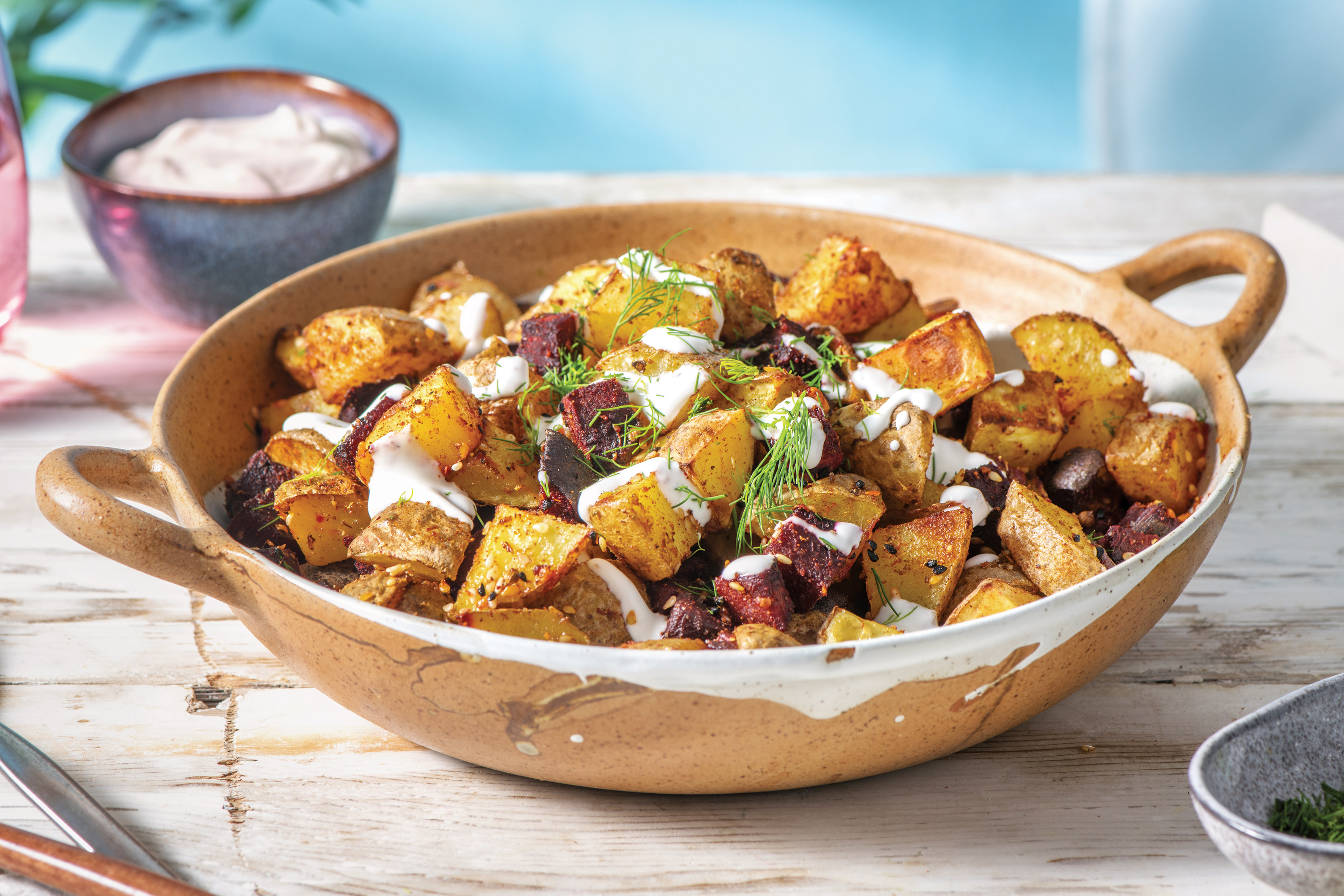 Roast Potato & Beetroot
