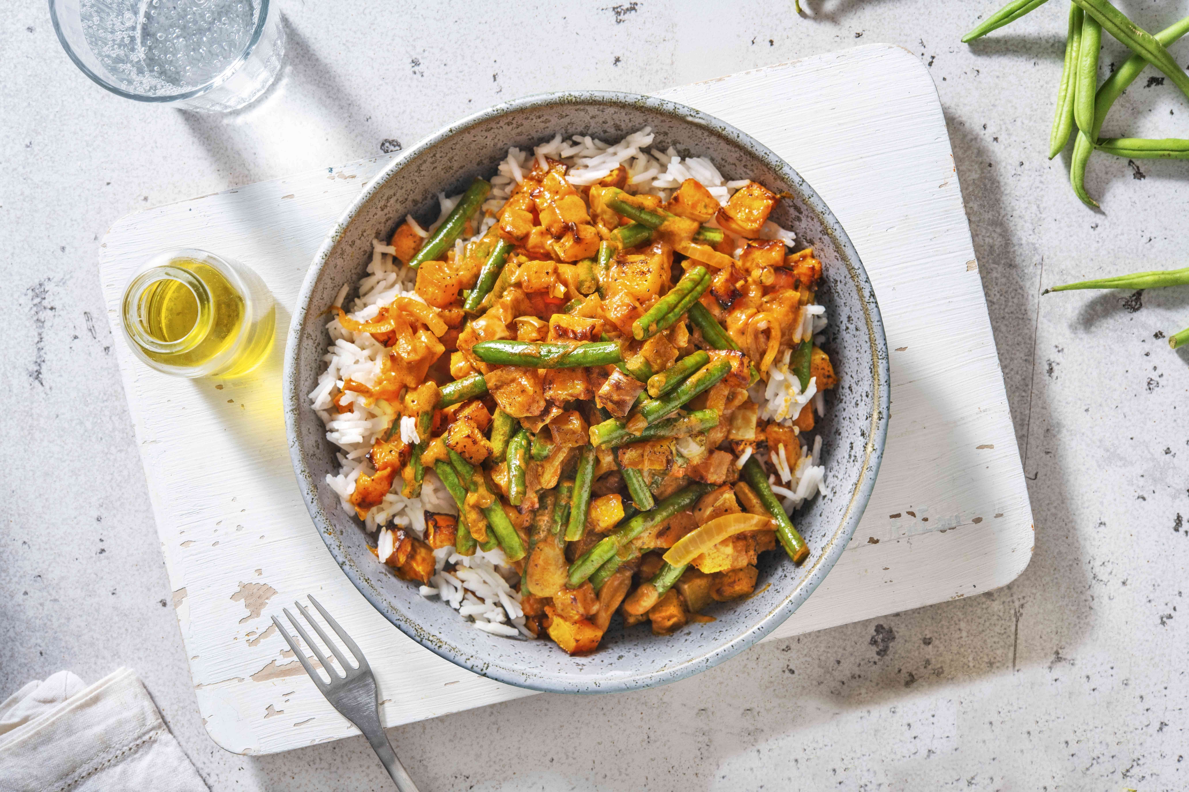 Roasted Butternut Squash Curry